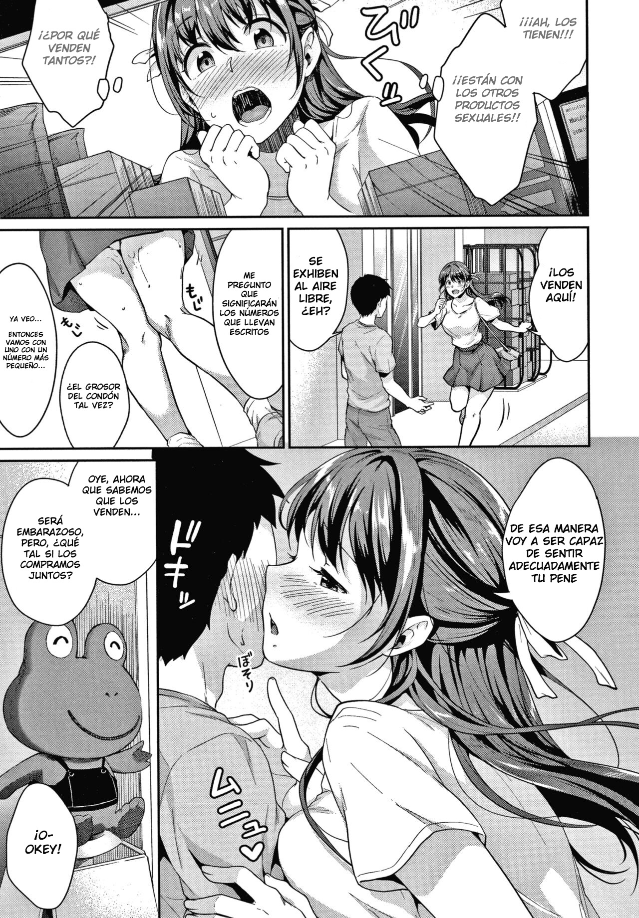 [Meganei] Shishunki no Obenkyou [Spanish] [SC][Black Abandoned Scan] [Decensored] image number 102