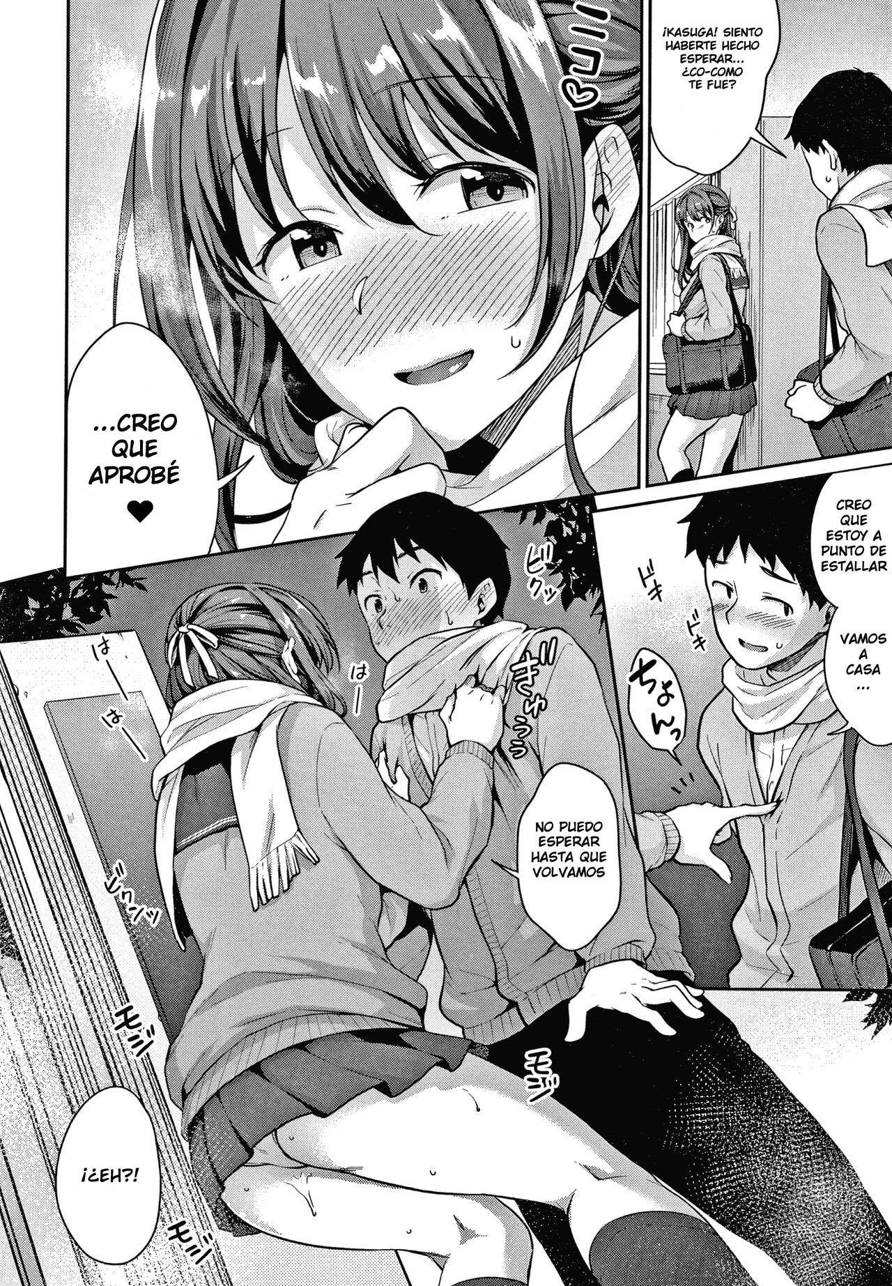 [Meganei] Shishunki no Obenkyou [Spanish] [SC][Black Abandoned Scan] [Decensored] image number 129