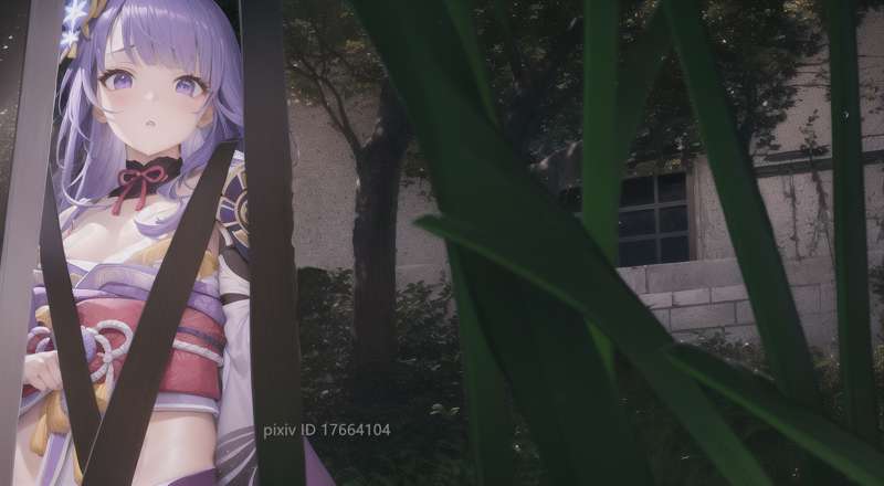 附身雷电将军和八重神子 image number 1