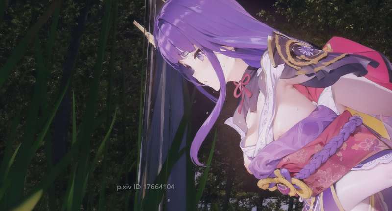 附身雷电将军和八重神子 image number 2