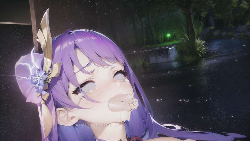 附身雷电将军和八重神子 image number 9