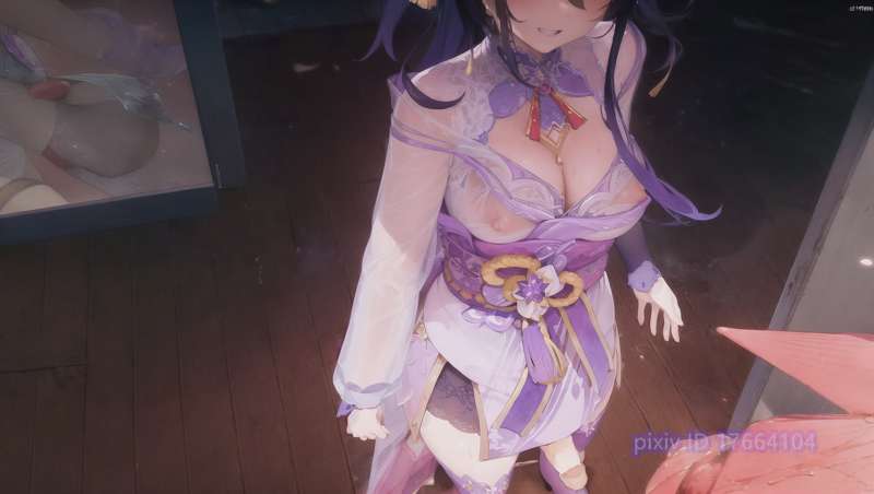 附身雷电将军和八重神子 image number 23