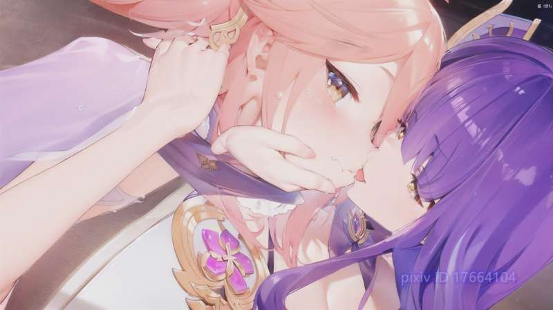 附身雷电将军和八重神子 image number 28