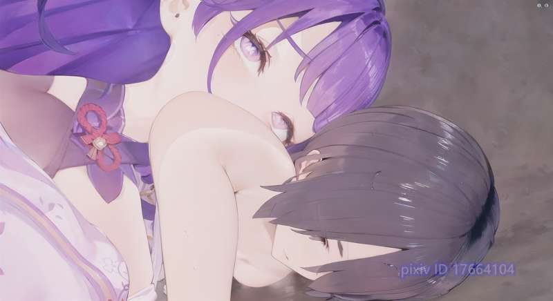 附身雷电将军和八重神子 image number 31