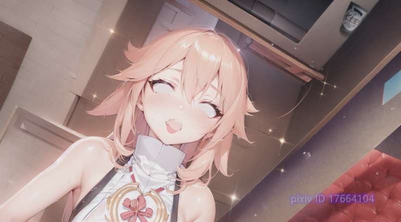 附身雷电将军和八重神子 image number 35