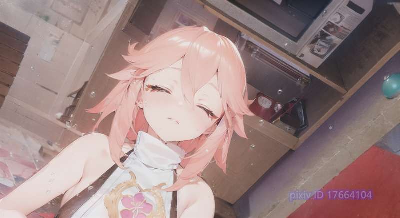 附身雷电将军和八重神子 image number 36