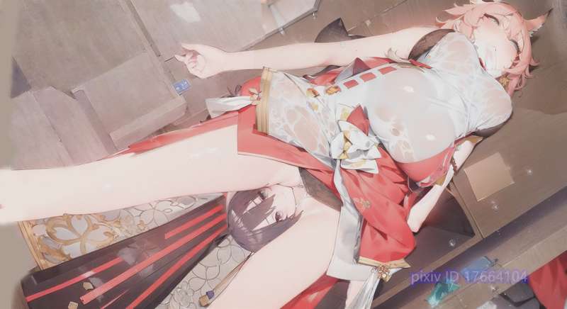 附身雷电将军和八重神子 image number 39