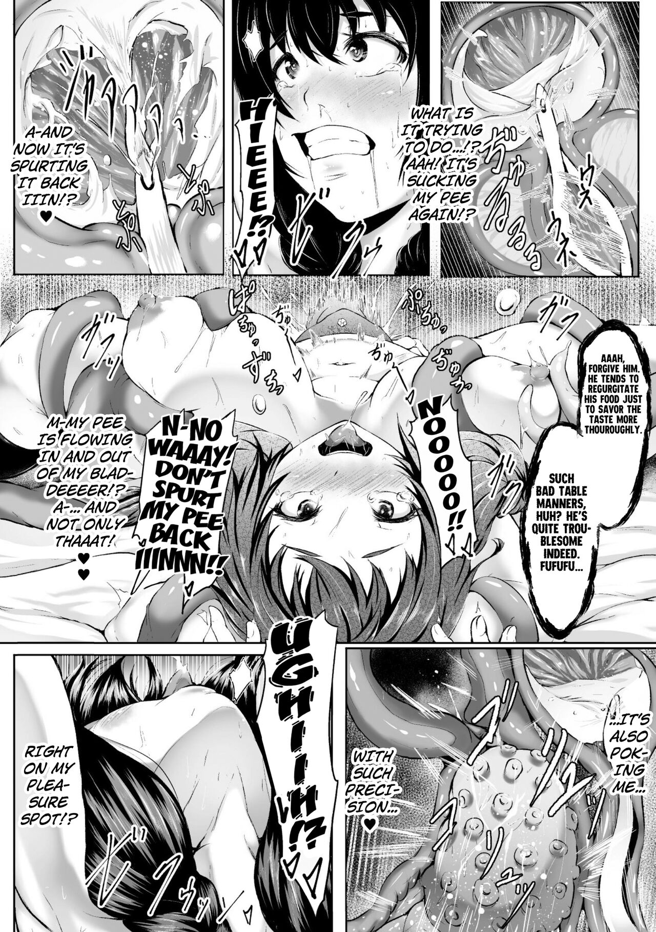 [Lorica] Taidou Suru Nanika | Something That's Moving in the Womb (2D Comic Magazine - Nyoudou Acme de Monzetsu Zecchou! Vol. 2) [English] [Kuraudo] [Digital] image number 16