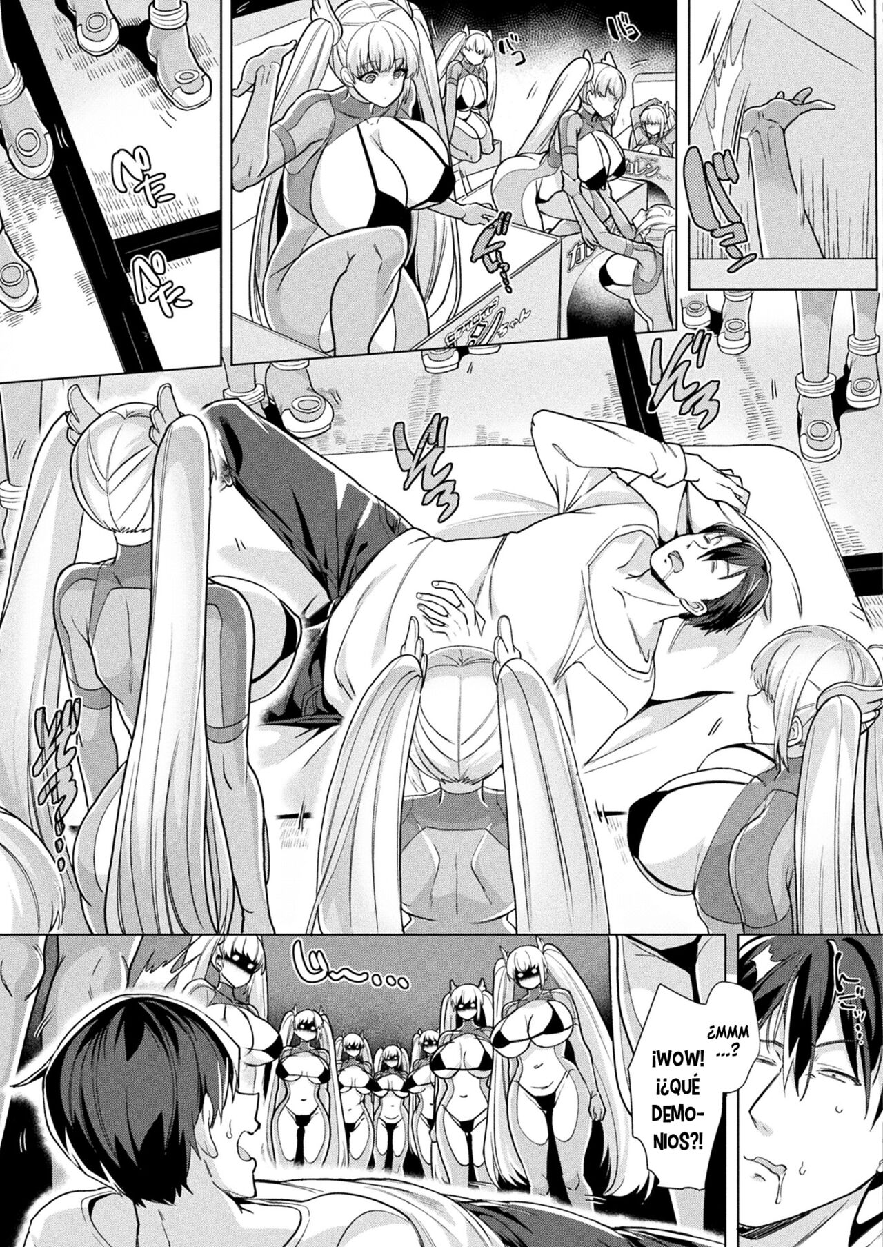 [Kouji] Sexaroids vs. Reseller (COMIC Unreal 2023-02 Vol.101) [Spanish] [TF Scan] [Digital] 图片编号 3