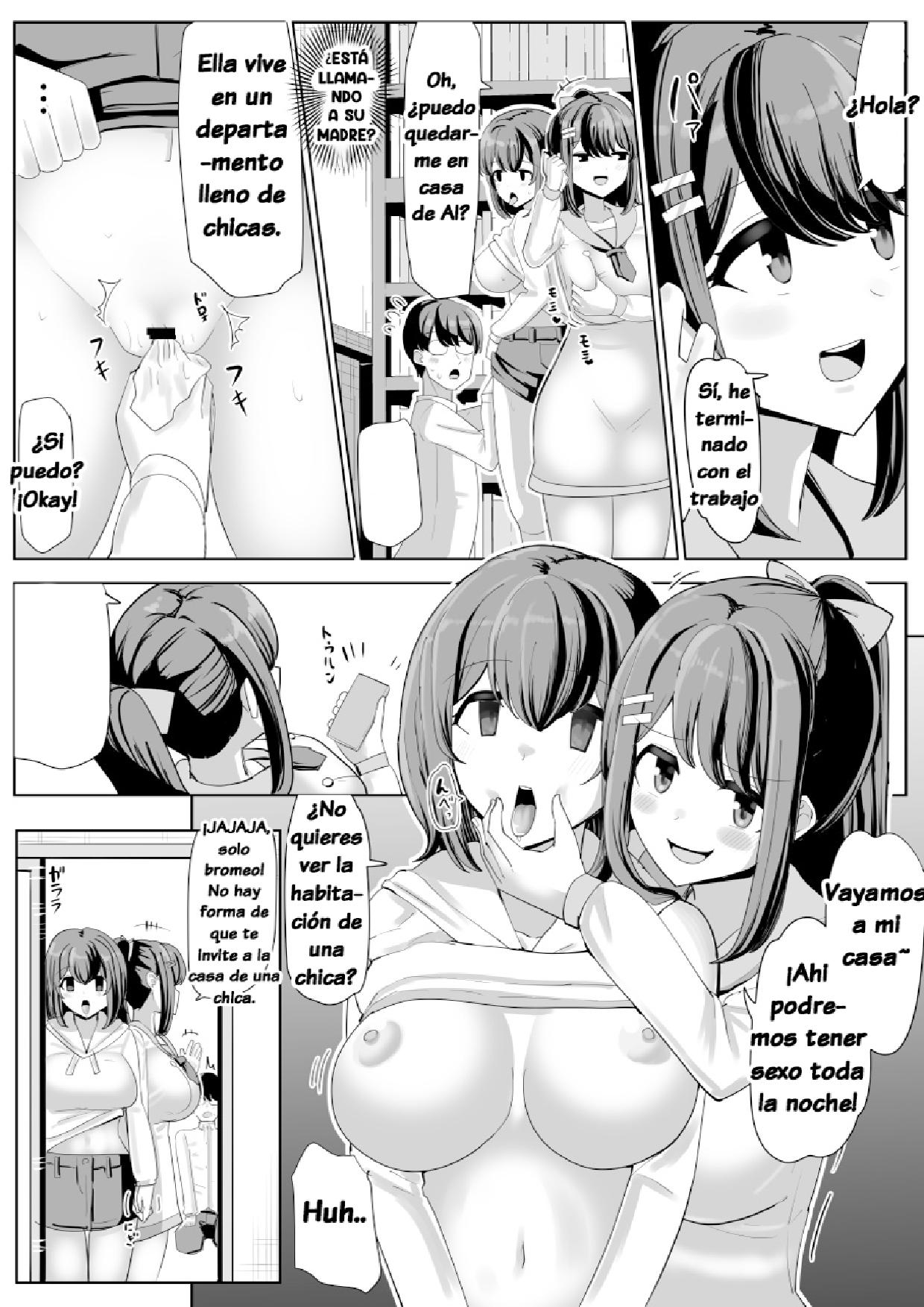 [tsuniverse (Yuniba)] College Girl Taken Over by an Old Man 1-4 [Spanish] [TF Scan] image number 23