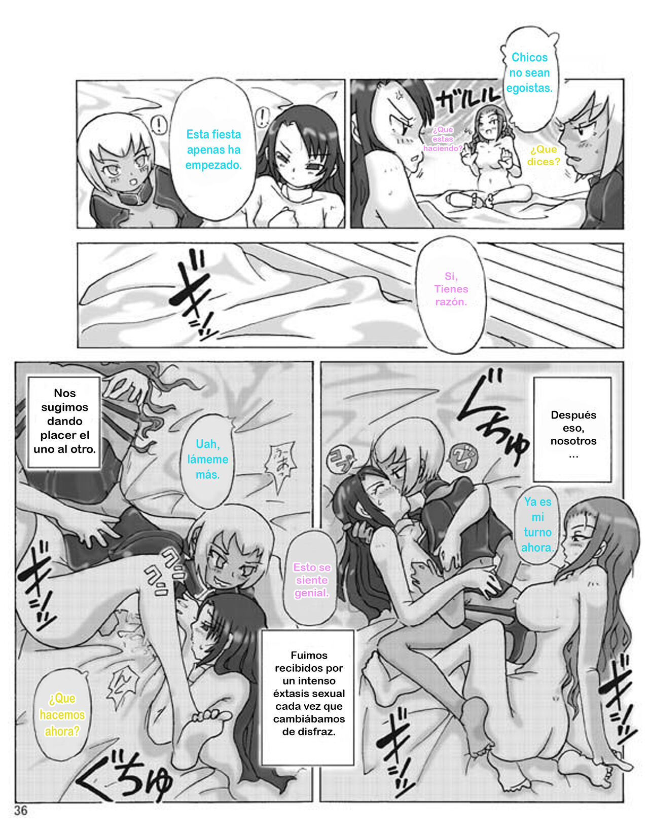 [Asagiri] P(ossession)-Party 1 [Spanish] [TF Scan] image number 37