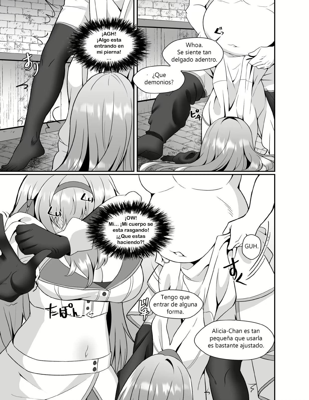 [Seika Kairaku Shoten (Eltoria, Shirokuma A, Mutsukidou)] Hime-sama no Jinsei Itadakimasu -Kawa-ka Sarete Ossan ni Karada o Nottorarete Shimau Himekishi Monogatari- [Spanish] [TF Scans] numero di immagine  8