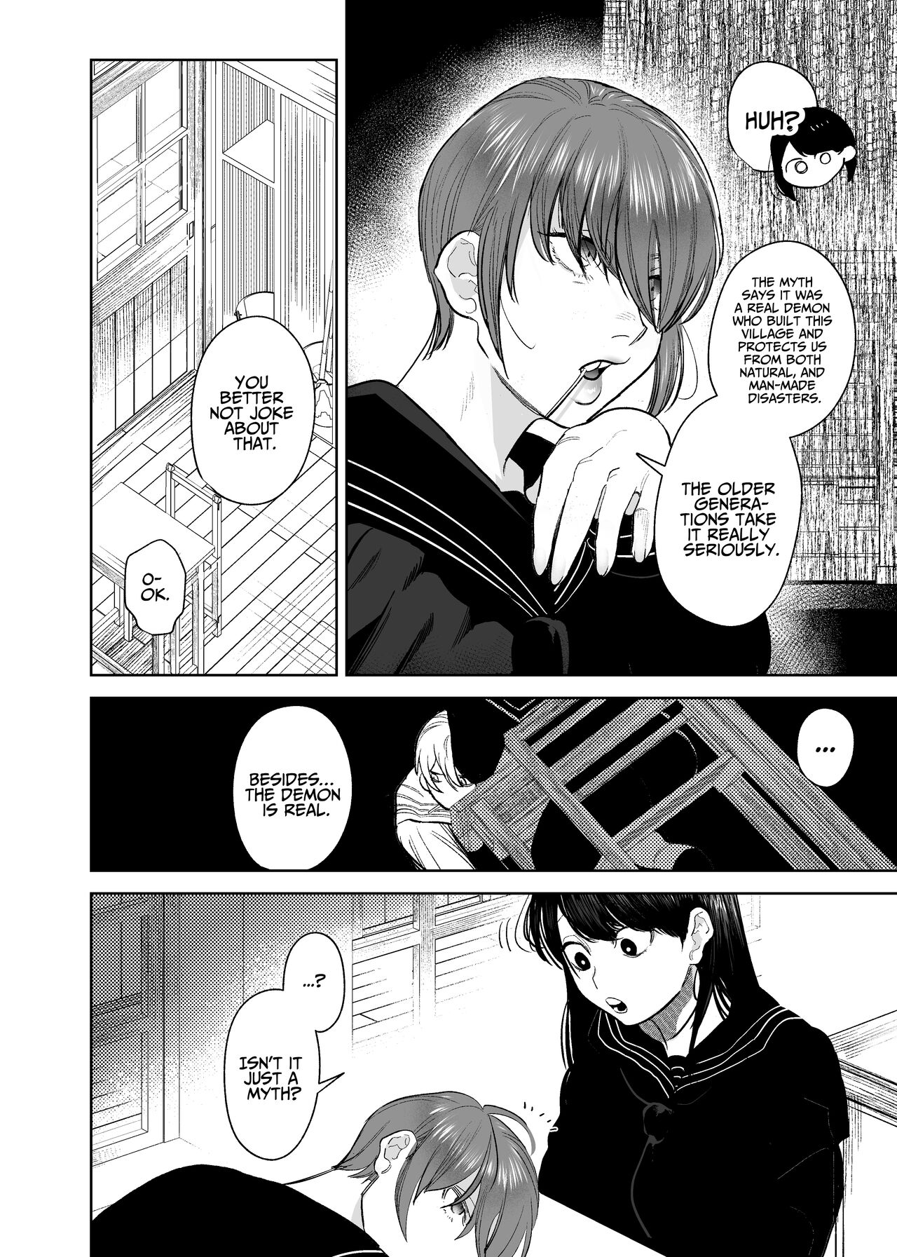 [Sakiccyo dake!(Horita ahan)] The Demon Gods' Village ~Descendants of Gods x Sacrificial Girl~ [English] [Digital] [Guarana Translations] image number 9