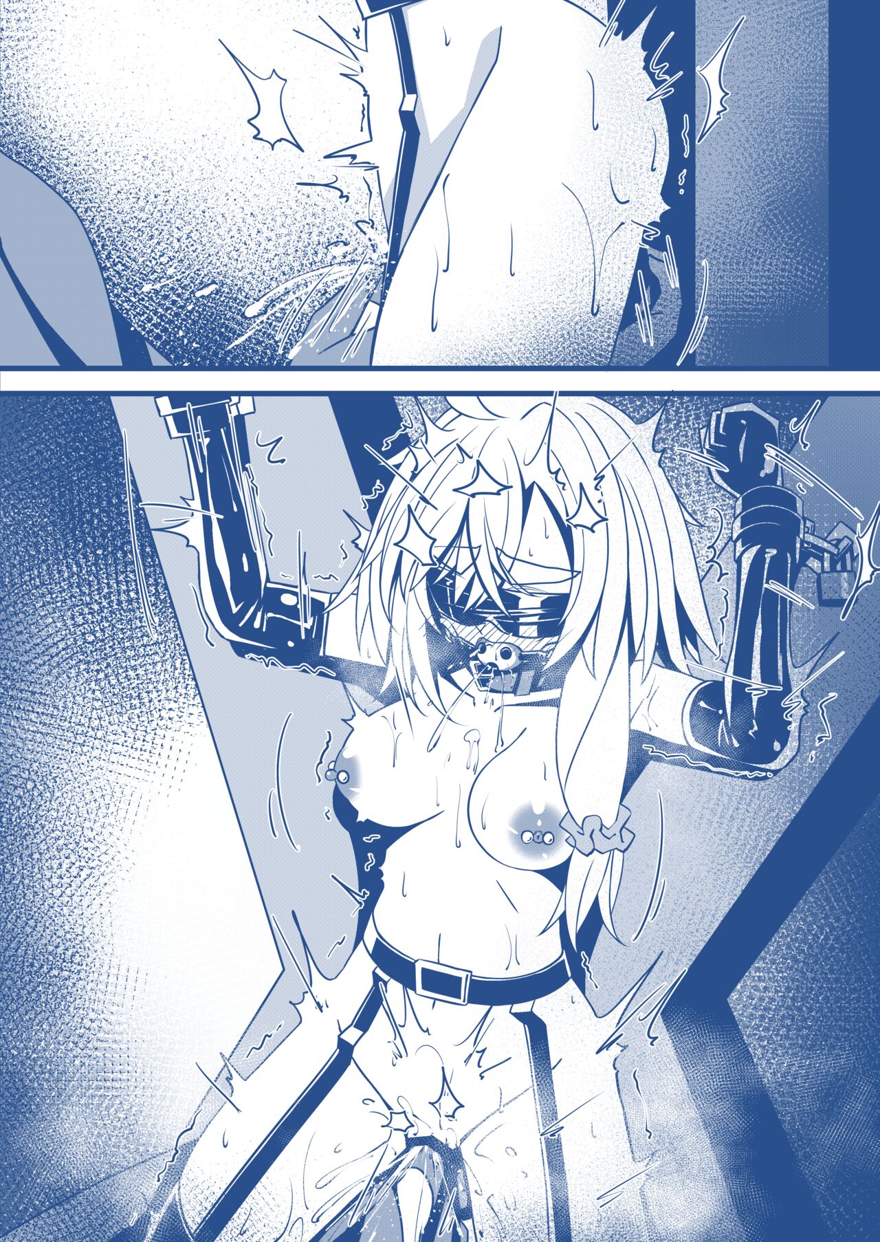 [hikigaeru] SMラブホで調教される漫画：奴隷宣言編 image number 6