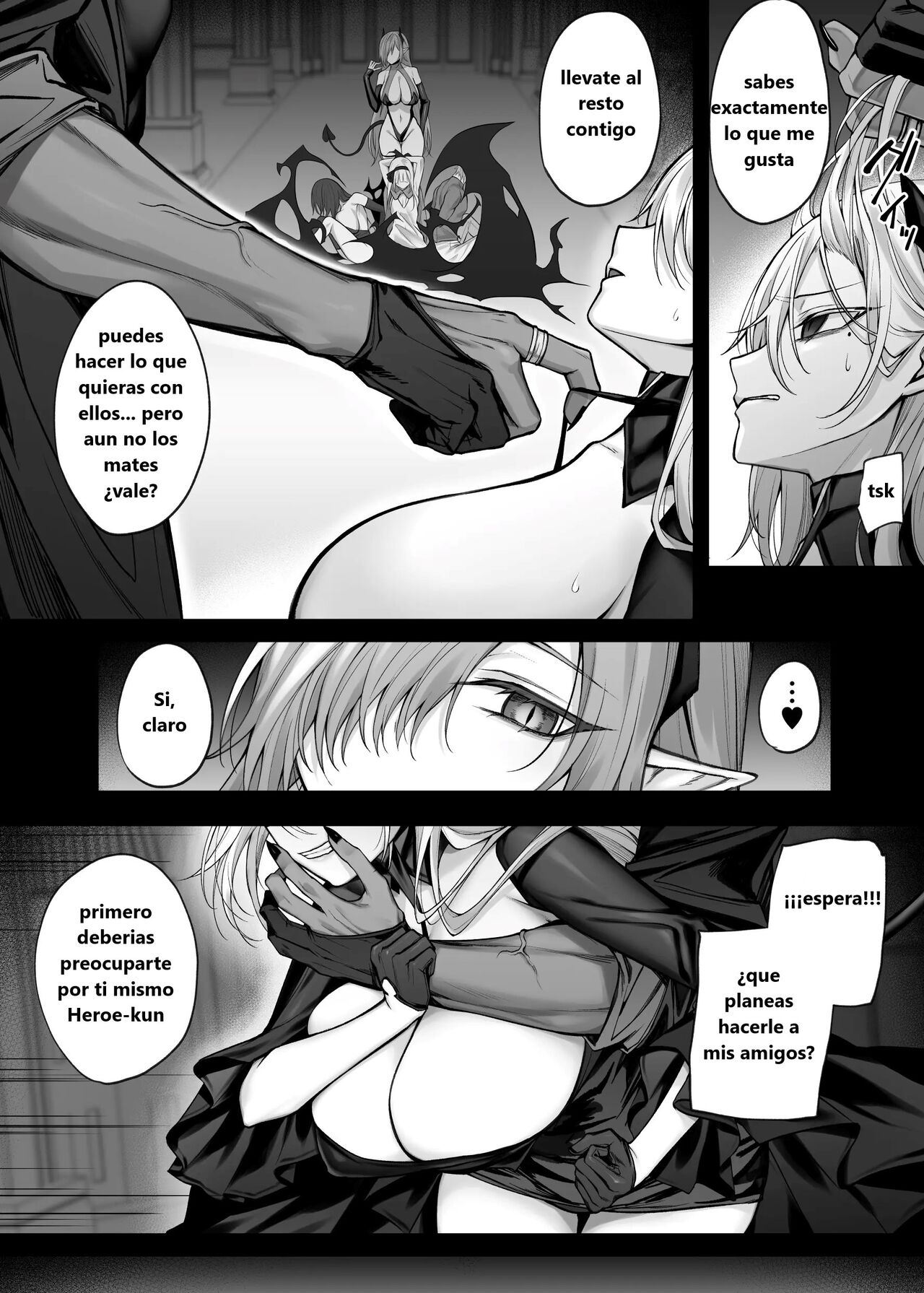 [Niikyuu (Luku)] Saikyou Yuusha no Boku ga TS Mahou de Mao Gachi Koi Mesu Inma ni Naru Wake Ga Nai  [Spanish] 图片编号 7