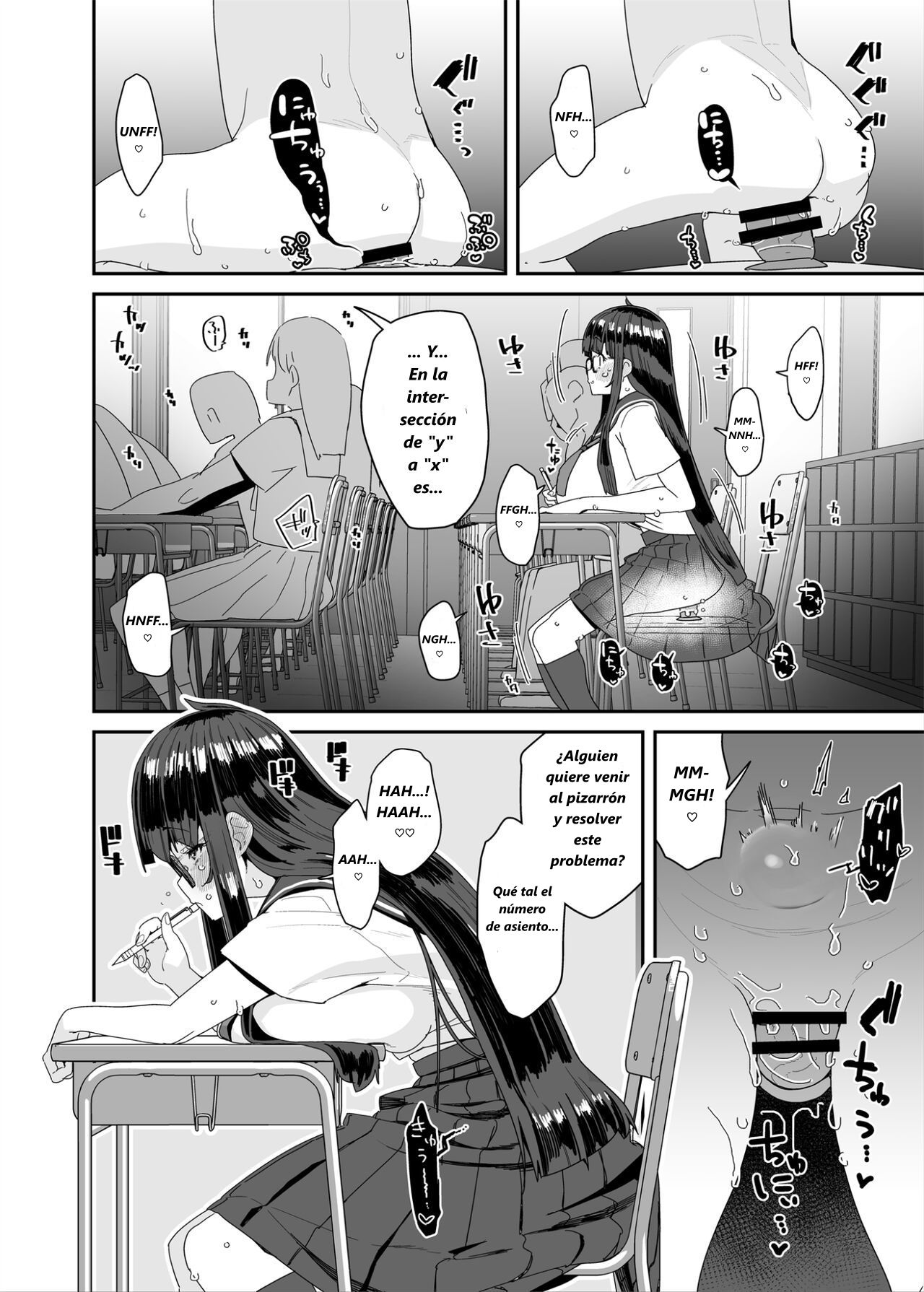 [Condiment Moderately (Maeshima Ryou)] Dosukebe Kyonyuu JC ga Kounai Onanie Suru Hanashi [Spanish] numero di immagine  35