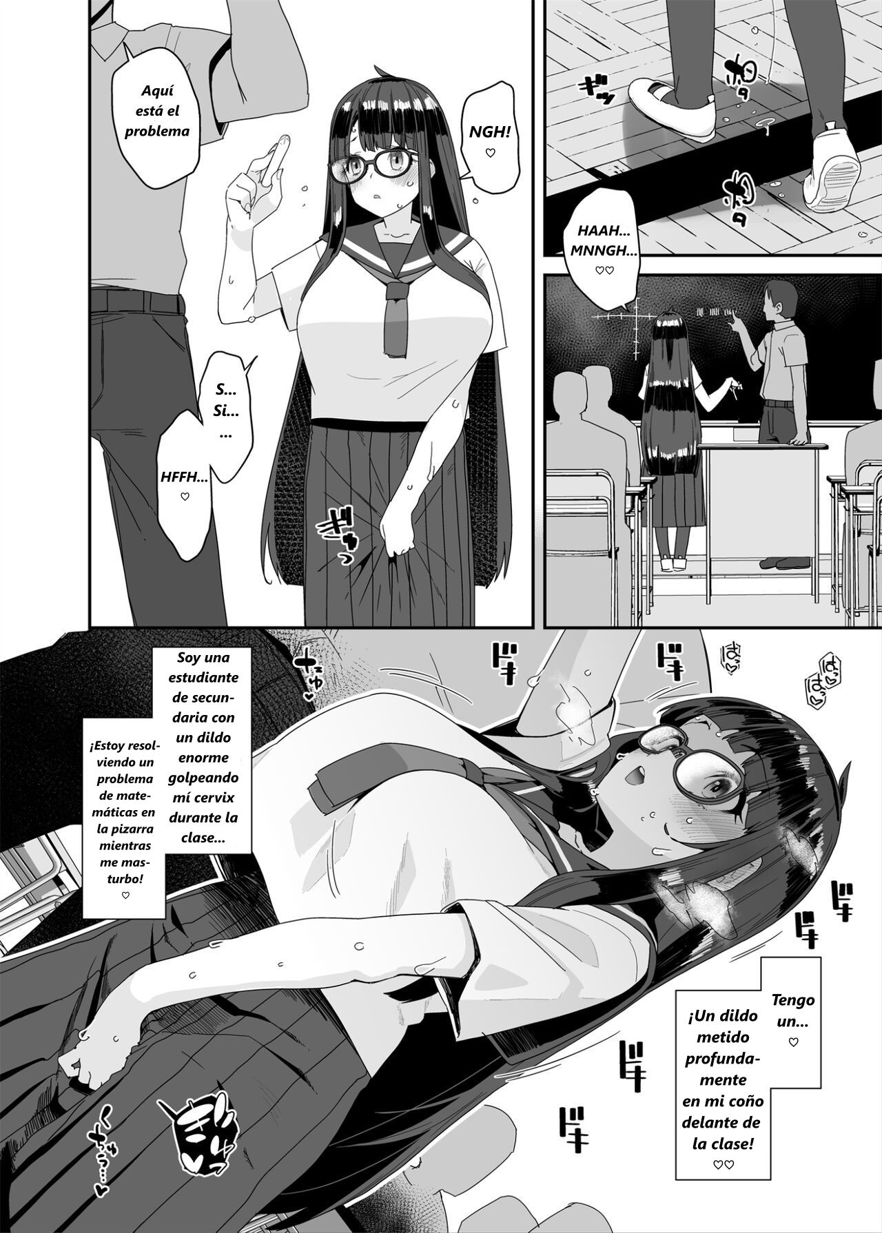 [Condiment Moderately (Maeshima Ryou)] Dosukebe Kyonyuu JC ga Kounai Onanie Suru Hanashi [Spanish] numero di immagine  43