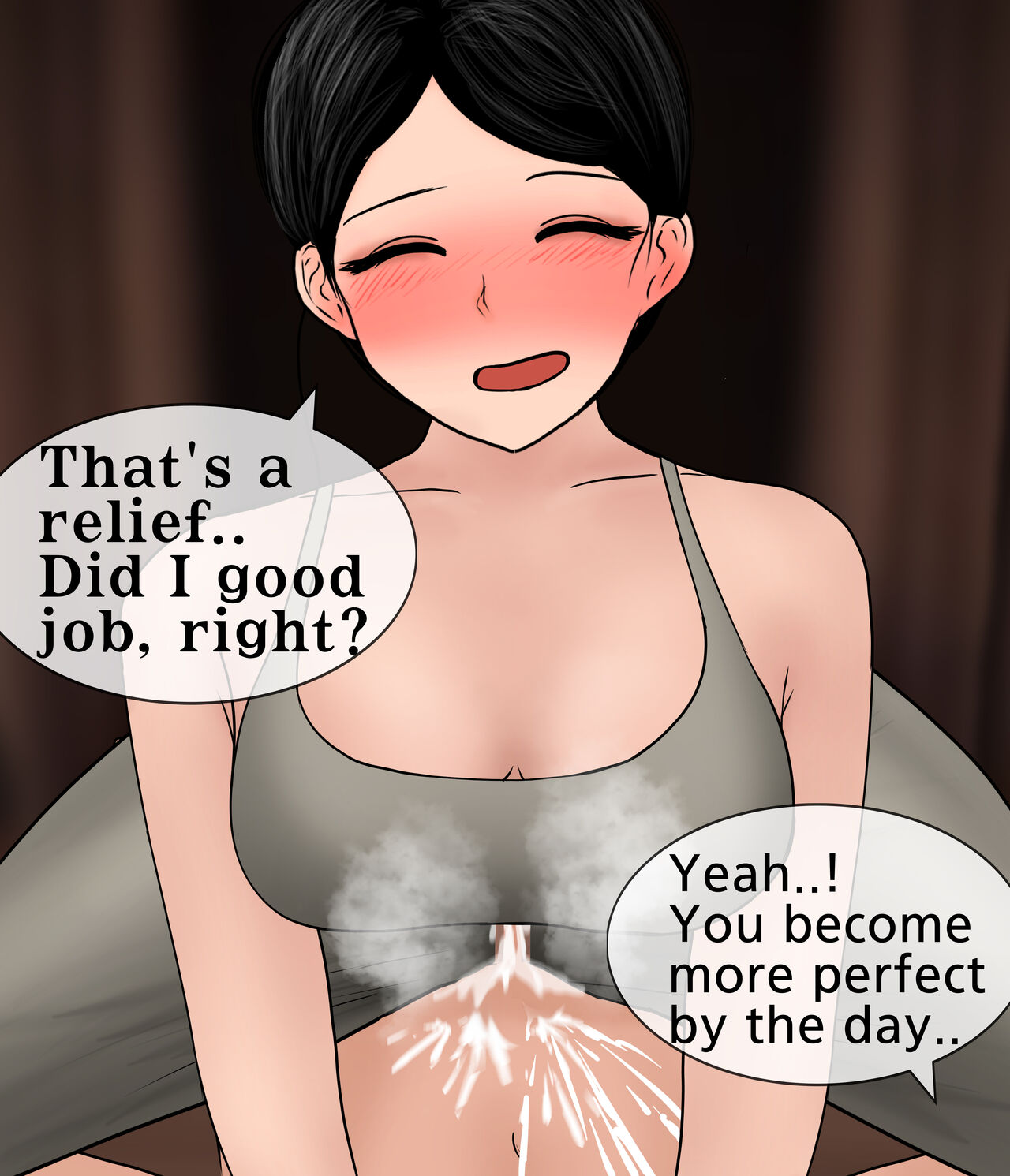 Being a slave of low-educated big ass wife-2 image number 24