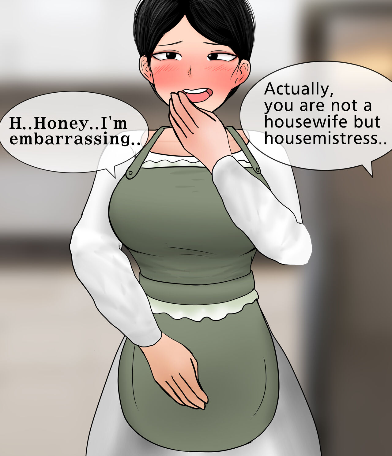 Being a slave of low-educated big ass wife-2 image number 35