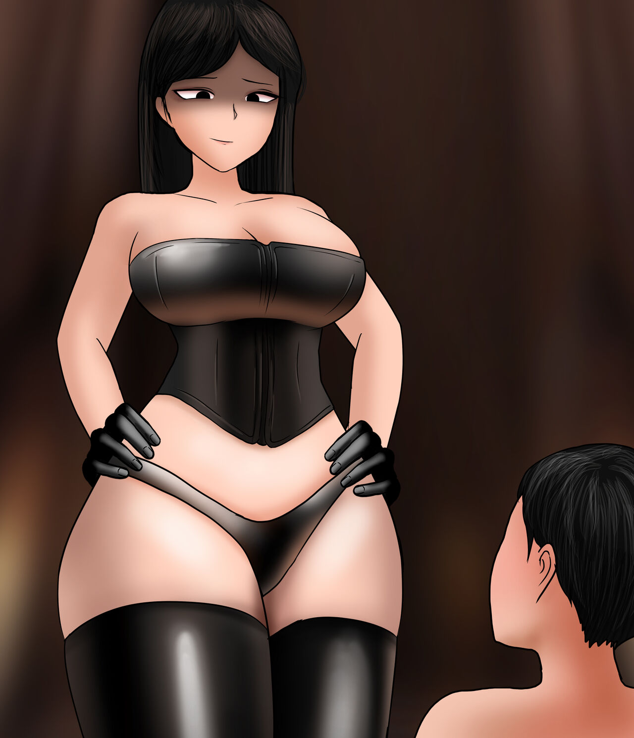 Being a slave of low-educated big ass wife-2 image number 45