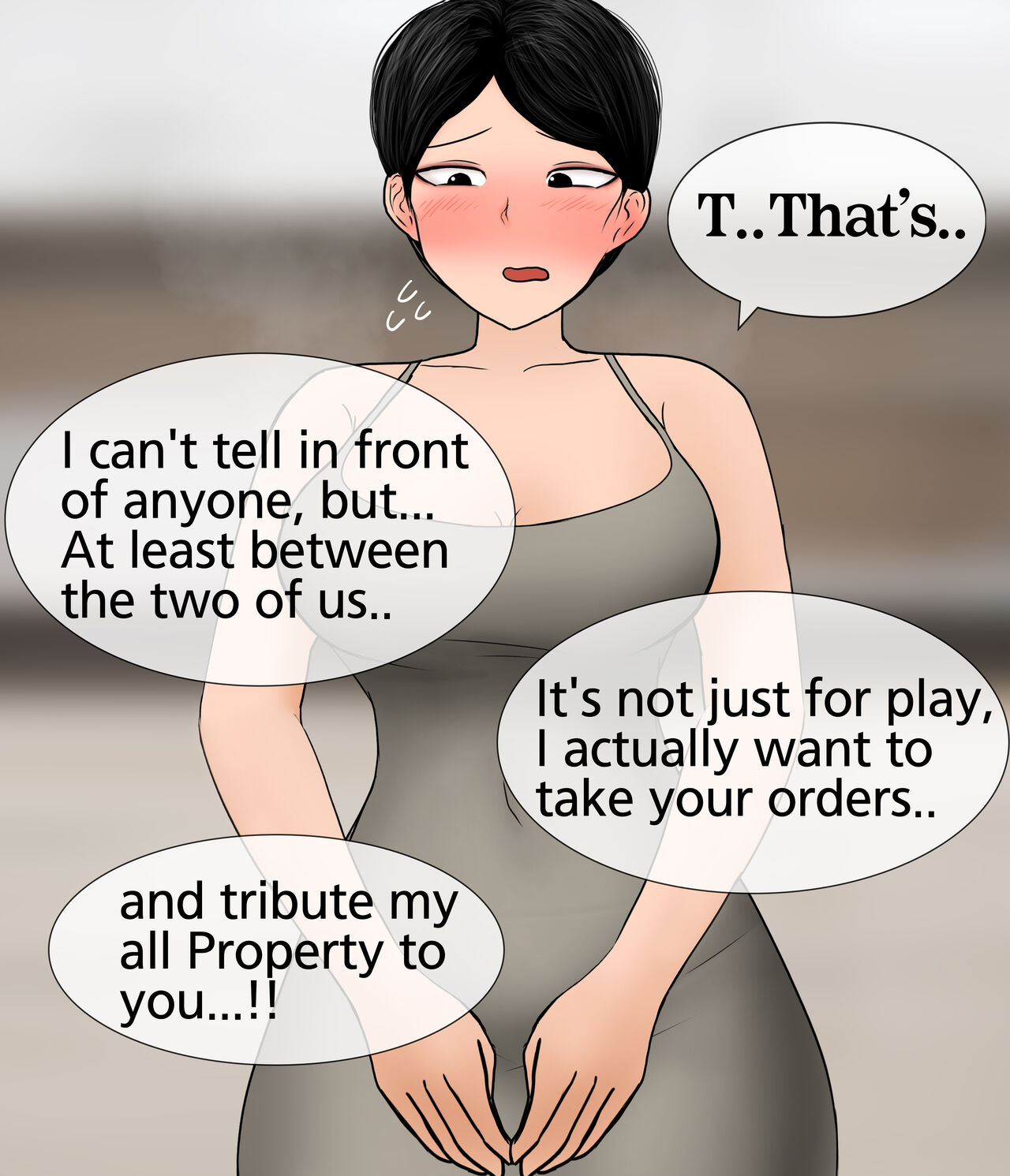 Being a slave of low-educated big ass wife-3 image number 34