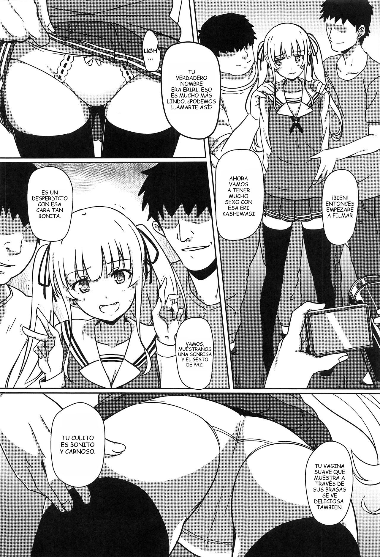 (C97) [Kaminari-neko (Eitarou)] Saenai Otoko kara no Netorikata (Saenai Heroine no Sodatekata) [Spanish] [OtoTori2TranslateYou] image number 15