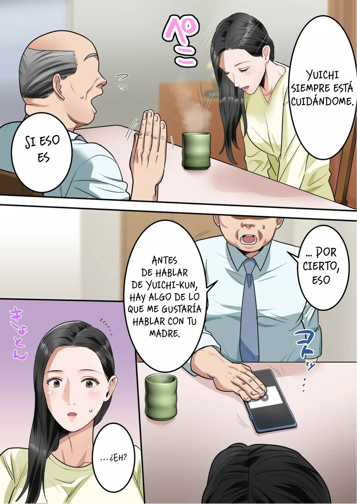 [Yuriko Club] Boku no Daisuki na Okaa-san o Tannin no Sensei ni Toraremashita [Spanish] 图片编号 23