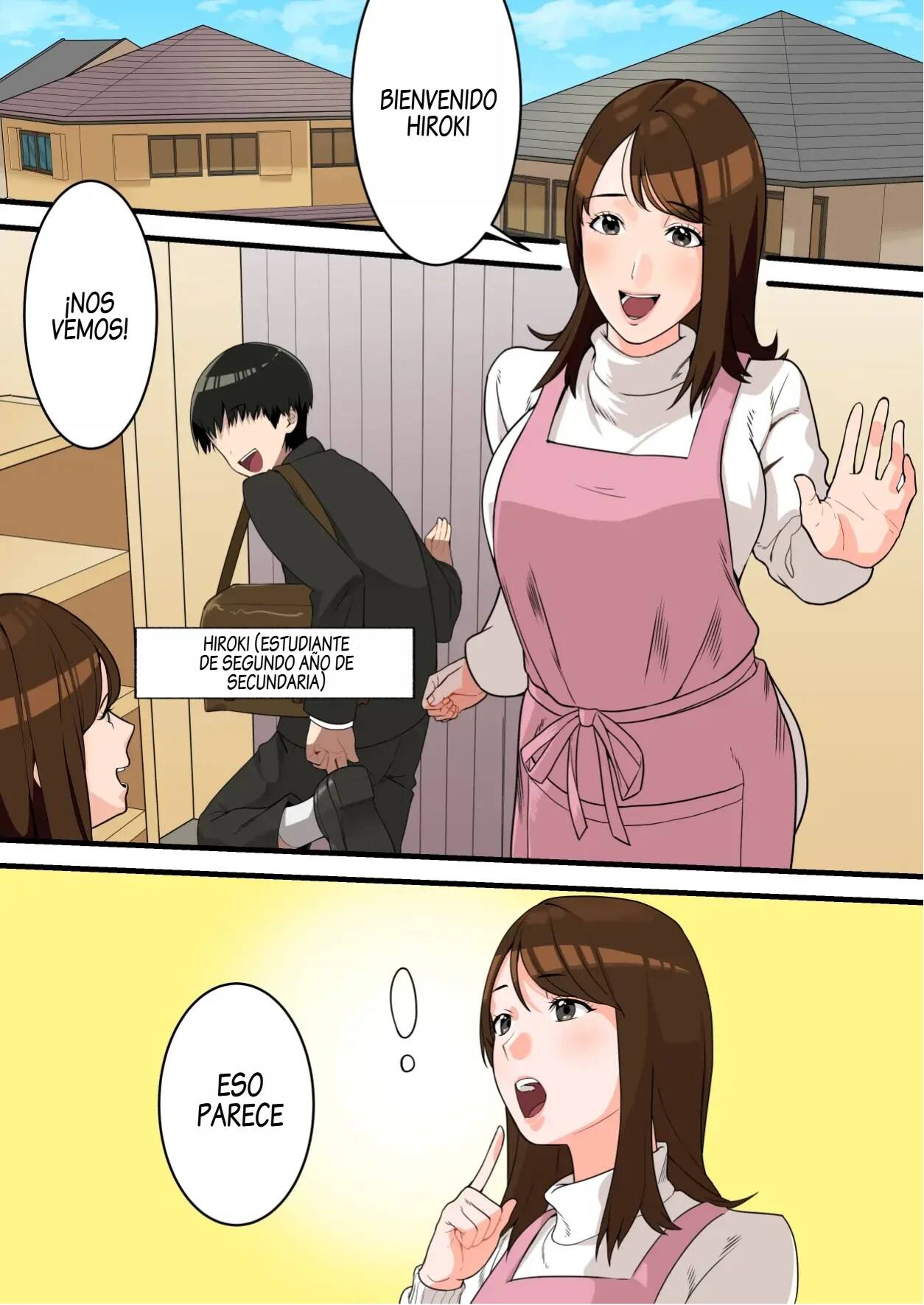 [Yuriko Club] Yashikatta Okaa-san ga Musuko wo Ijimeru Yankee no Ue de Koshi wo Furu made [Spanish] 图片编号 3