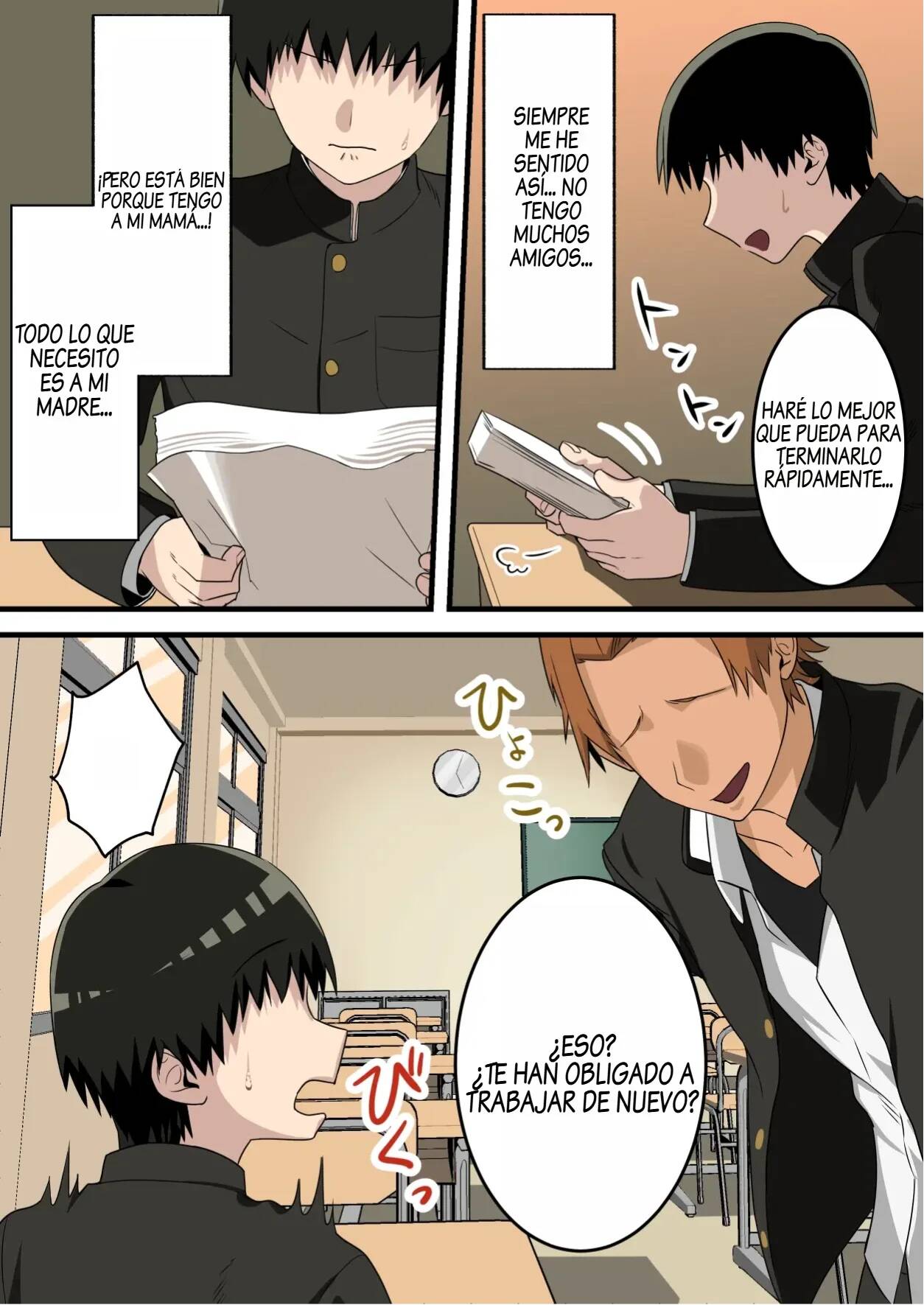 [Yuriko Club] Yashikatta Okaa-san ga Musuko wo Ijimeru Yankee no Ue de Koshi wo Furu made [Spanish] 图片编号 6