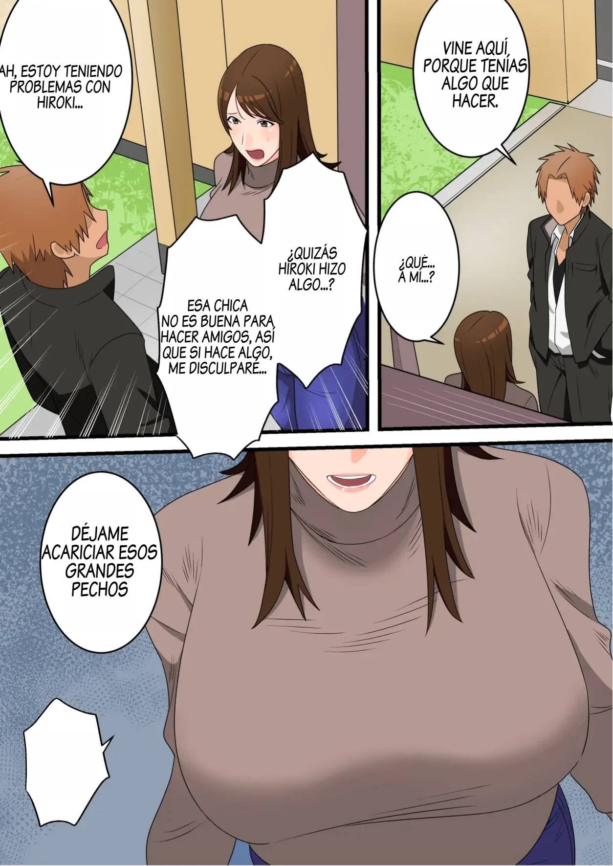 [Yuriko Club] Yashikatta Okaa-san ga Musuko wo Ijimeru Yankee no Ue de Koshi wo Furu made [Spanish] 图片编号 16