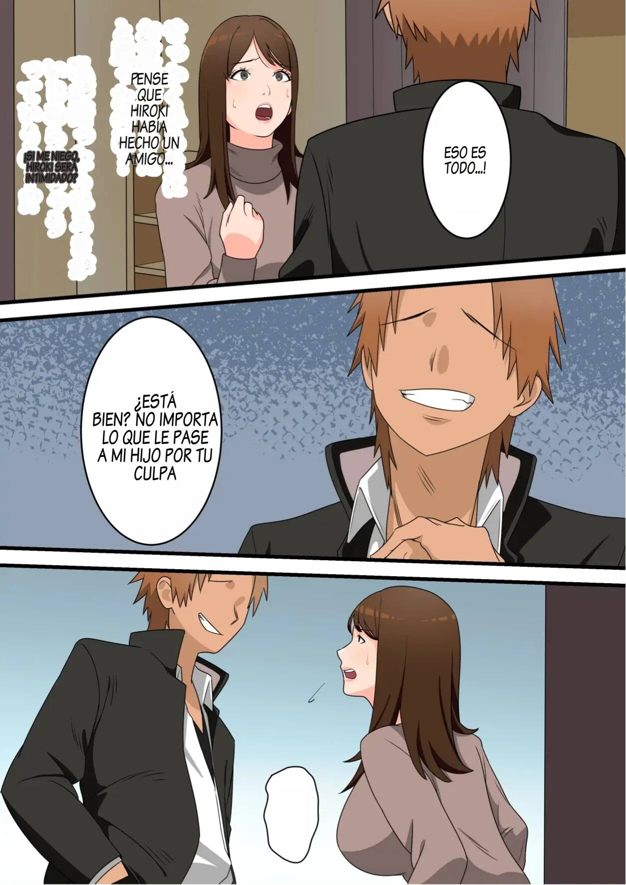 [Yuriko Club] Yashikatta Okaa-san ga Musuko wo Ijimeru Yankee no Ue de Koshi wo Furu made [Spanish] 图片编号 18