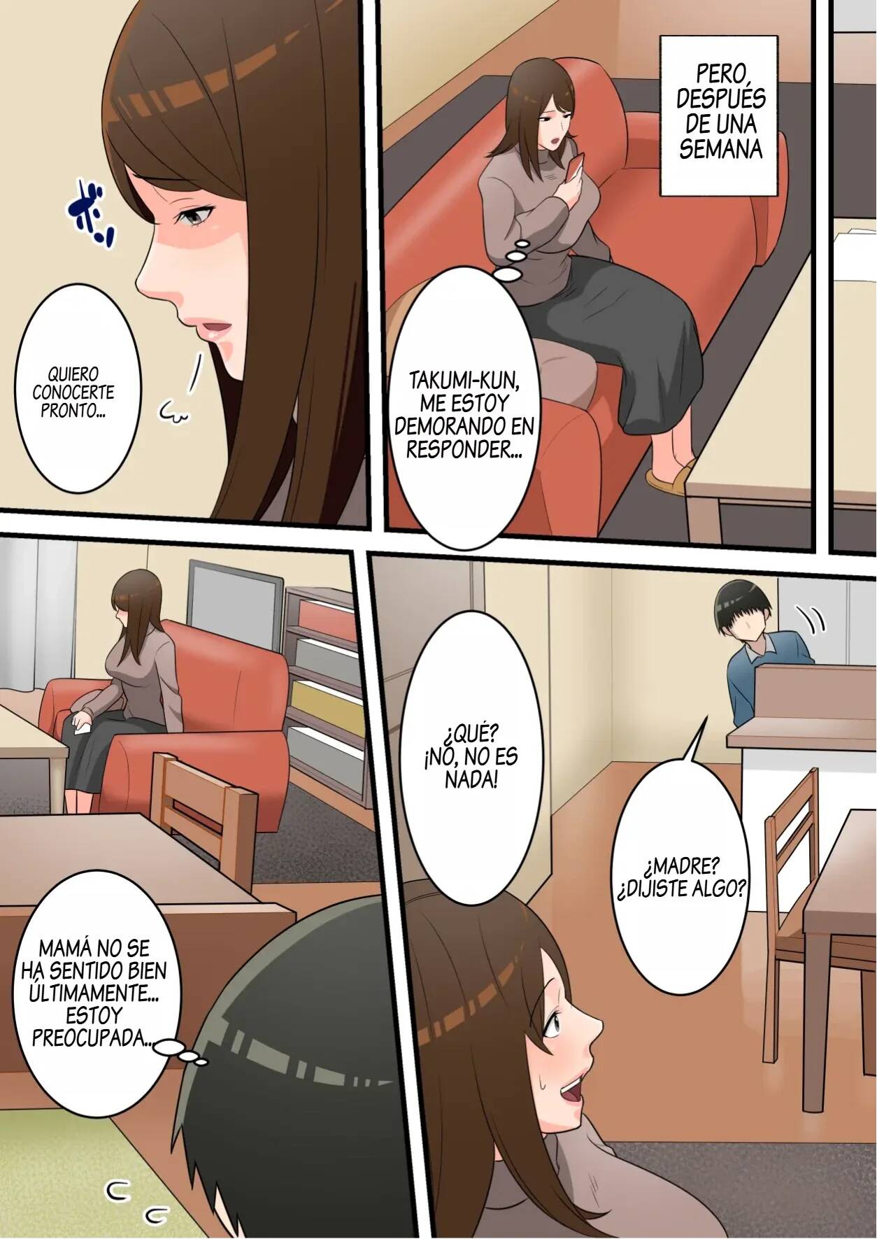 [Yuriko Club] Yashikatta Okaa-san ga Musuko wo Ijimeru Yankee no Ue de Koshi wo Furu made [Spanish] 图片编号 60