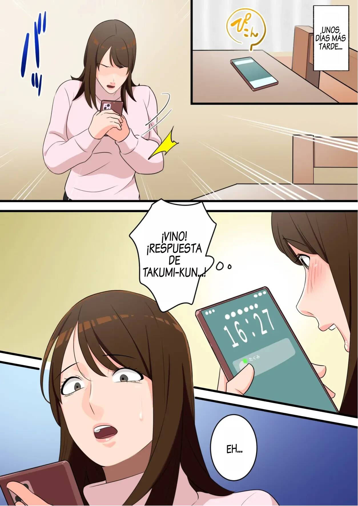 [Yuriko Club] Yashikatta Okaa-san ga Musuko wo Ijimeru Yankee no Ue de Koshi wo Furu made [Spanish] 图片编号 61