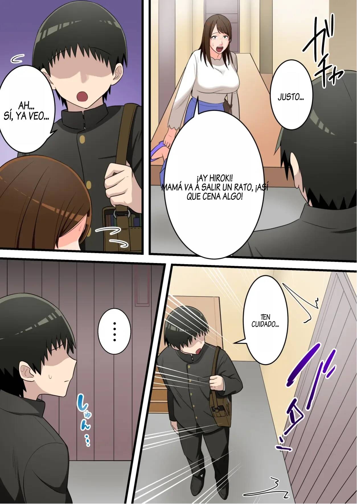 [Yuriko Club] Yashikatta Okaa-san ga Musuko wo Ijimeru Yankee no Ue de Koshi wo Furu made [Spanish] 图片编号 63