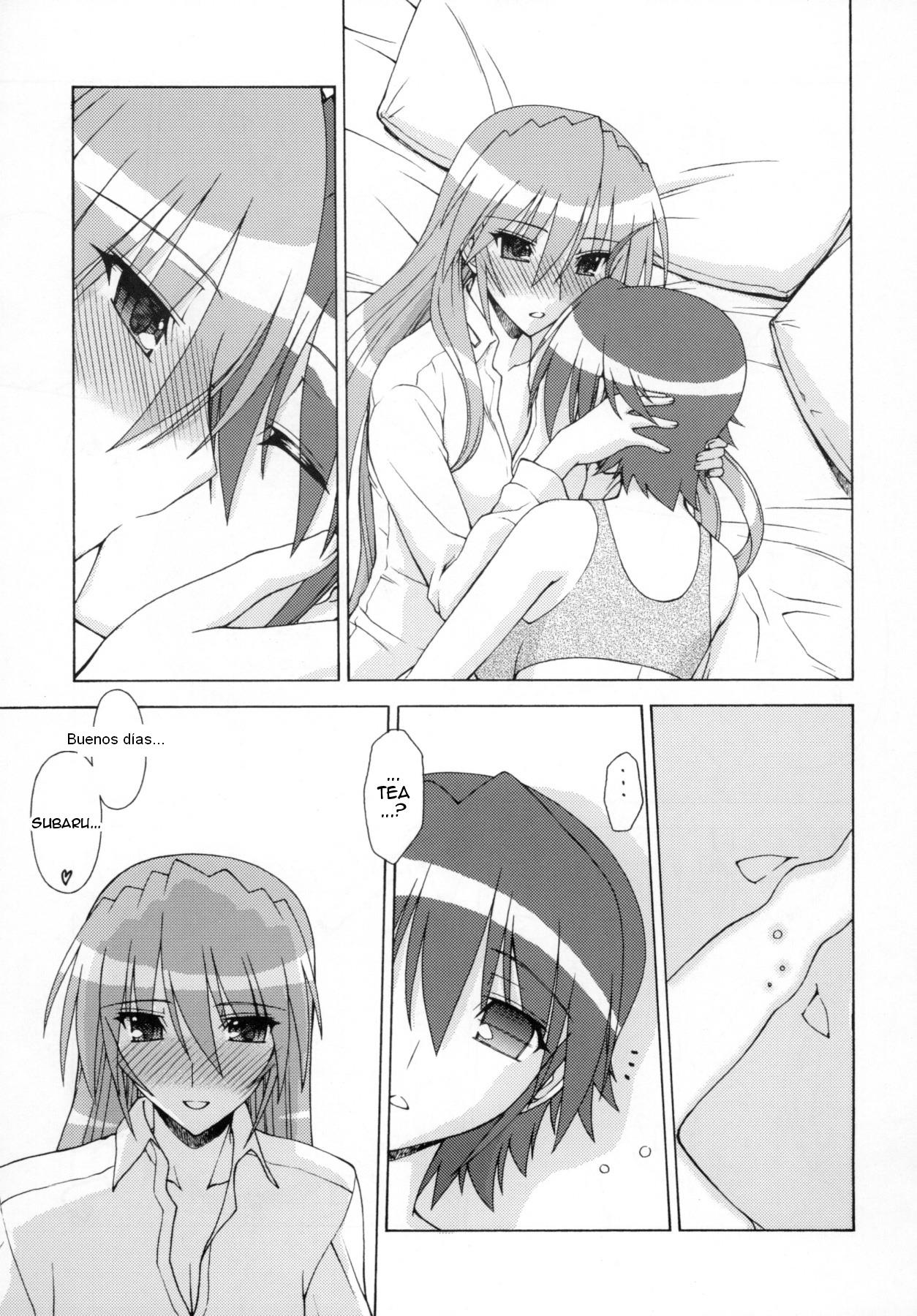 (C76) [Syamisen Koubou (Koishikawa)] SWANKY STREET (Mahou Shoujo Lyrical Nanoha) [Spanish] [Biblioteca Yuri HHH] image number 6