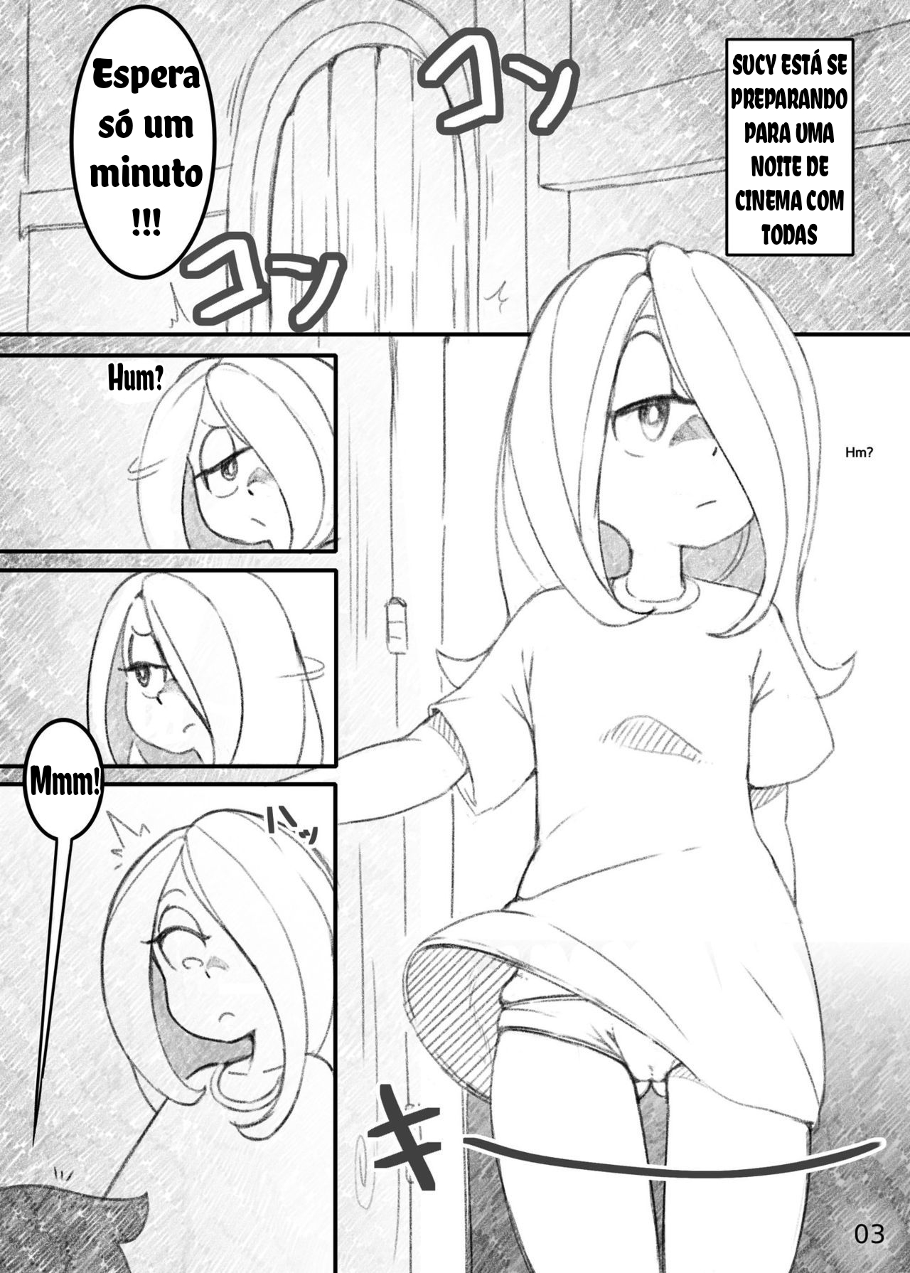 [Orenjiya (Orenji)] Movie Night (Little Witch Academia) [Portuguese-BR] [Digital] image number 2