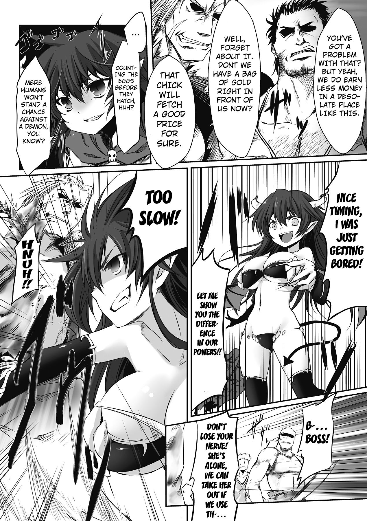 [Tousen] Demon Girl Hung (Mou Ochiru shika nai) [English] [Digital] [Kuraudo] 图片编号 2