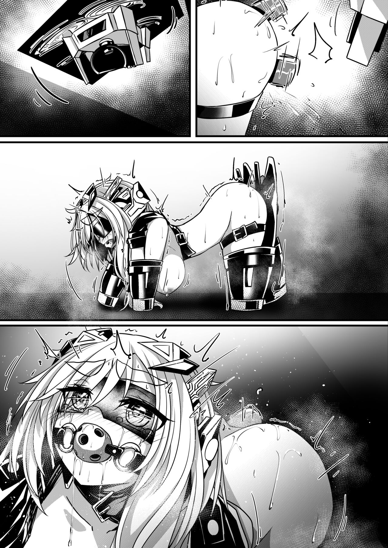 [hikigaeru] ヒトイヌ馬之助ちゃん脱出漫画 image number 9