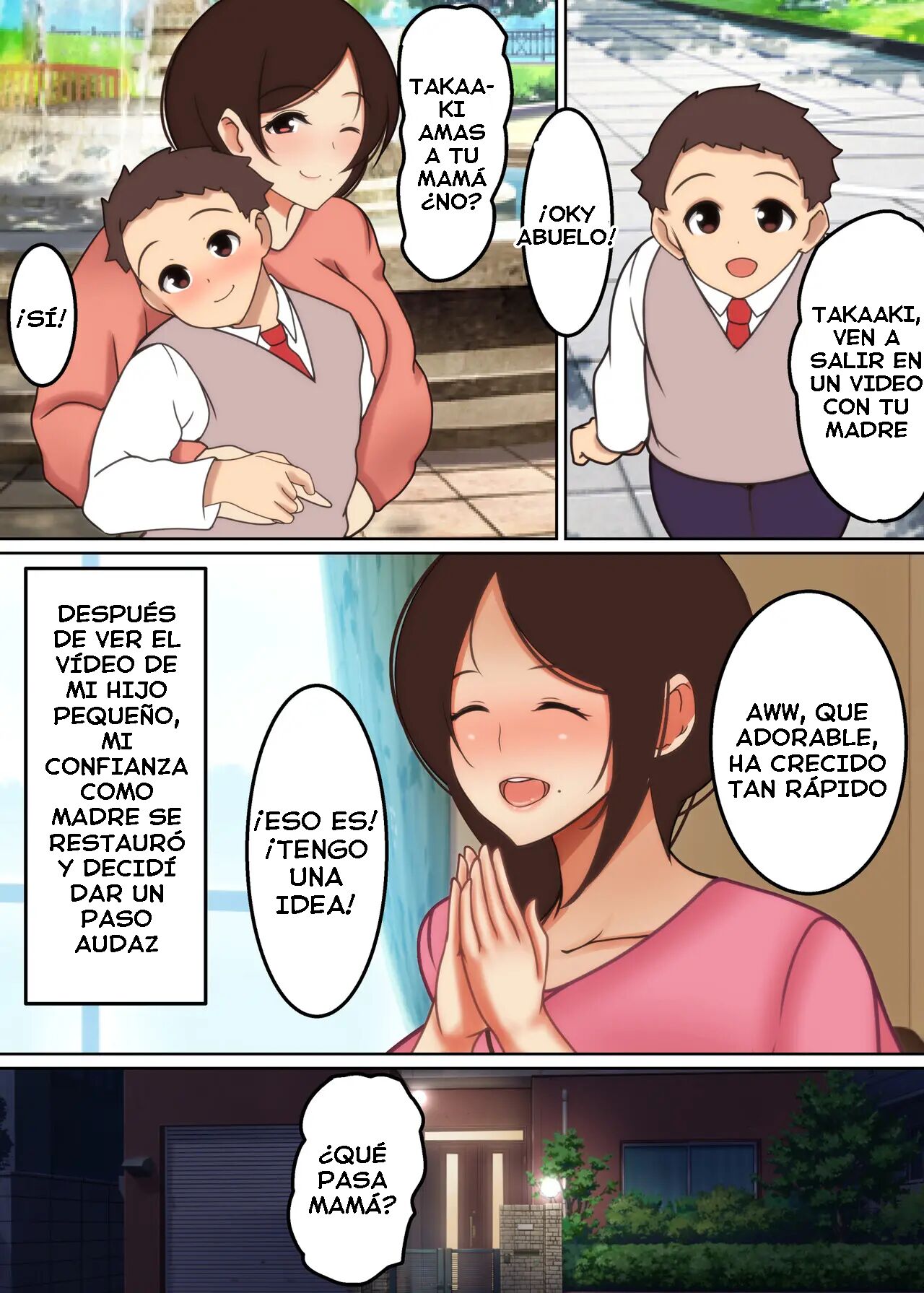 [Shibaneko Hungry!] Haha ga Midara ni Aegu Toki 2 ~Shinjou-ke no Boshi Jouji~ | Cuando Mamá Gime Lujuriosamente 2 ~El Asunto Madre-Hijo de la Familia Shinjo~ [Spanish] [J.C. Translations] 이미지 번호 4
