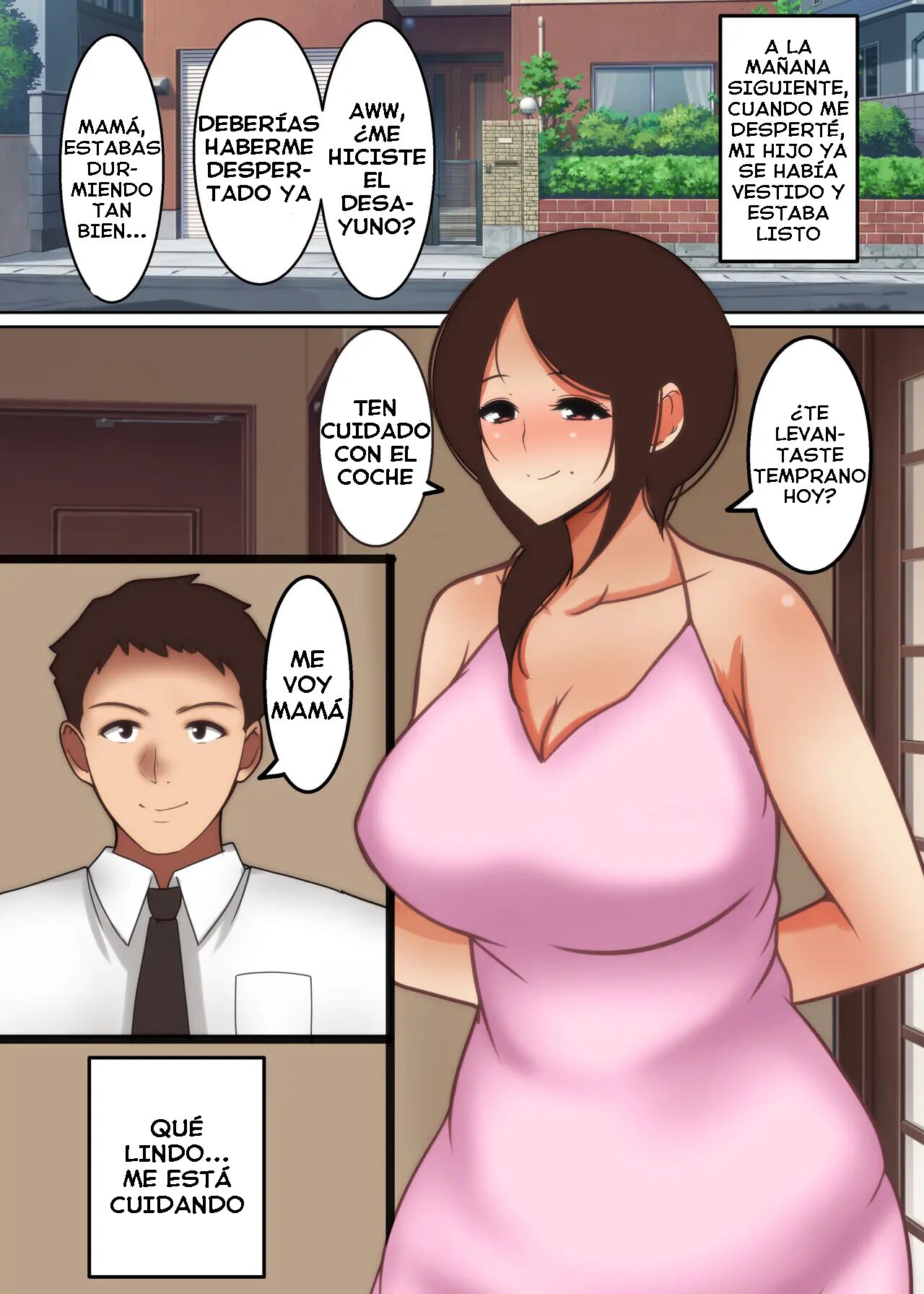 [Shibaneko Hungry!] Haha ga Midara ni Aegu Toki 2 ~Shinjou-ke no Boshi Jouji~ | Cuando Mamá Gime Lujuriosamente 2 ~El Asunto Madre-Hijo de la Familia Shinjo~ [Spanish] [J.C. Translations] 이미지 번호 17