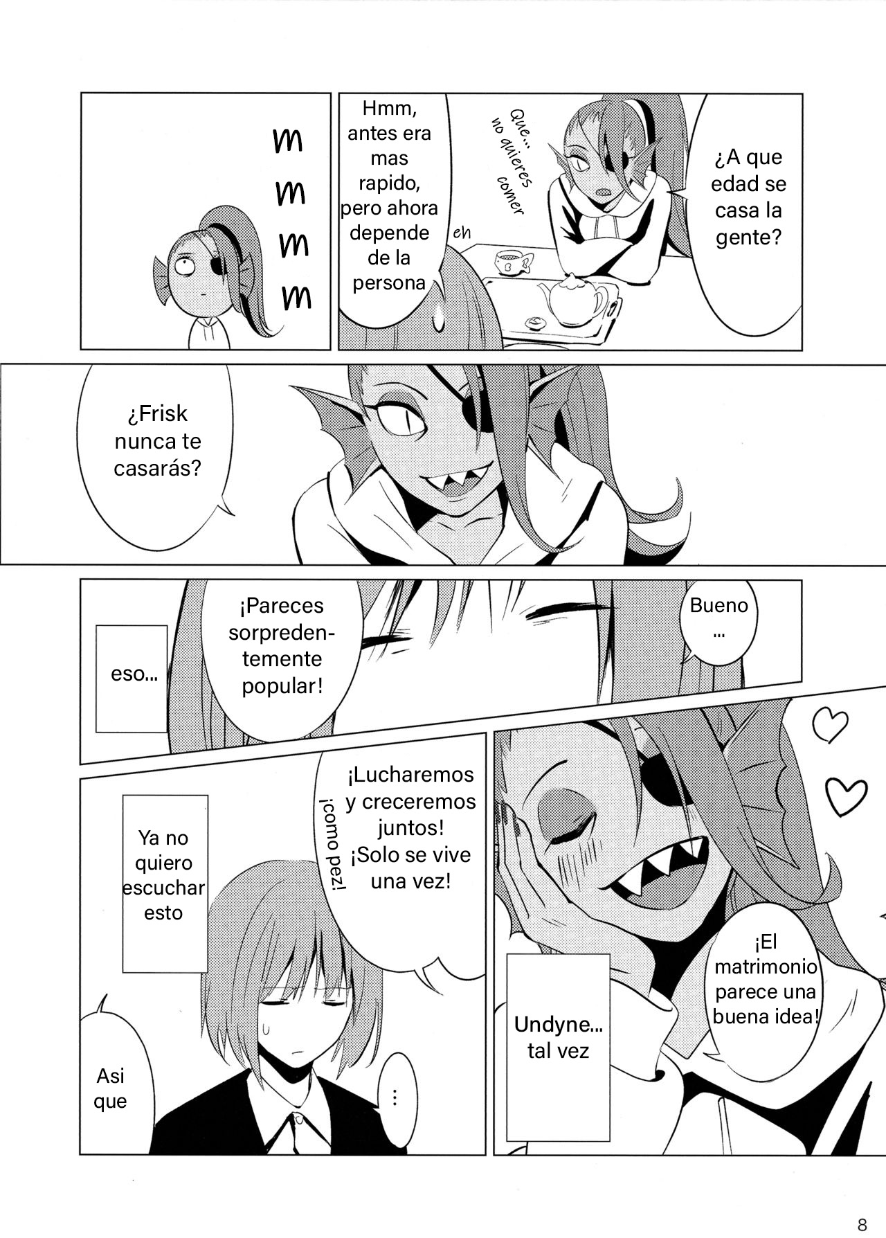 (Minna no Ketsui 2) [Pipiya (Noix)] CLEARLY (Undertale) Bildnummer 8