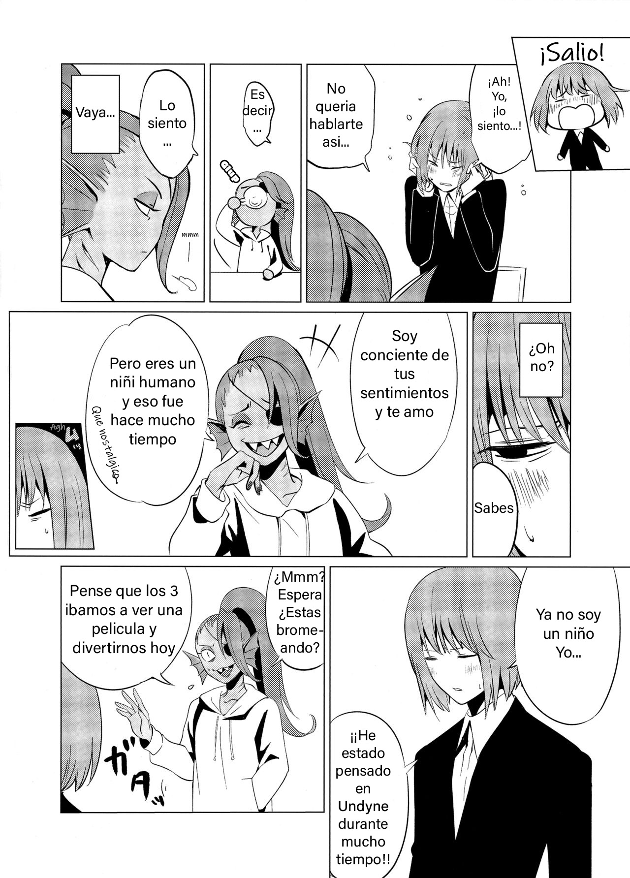 (Minna no Ketsui 2) [Pipiya (Noix)] CLEARLY (Undertale) Bildnummer 10