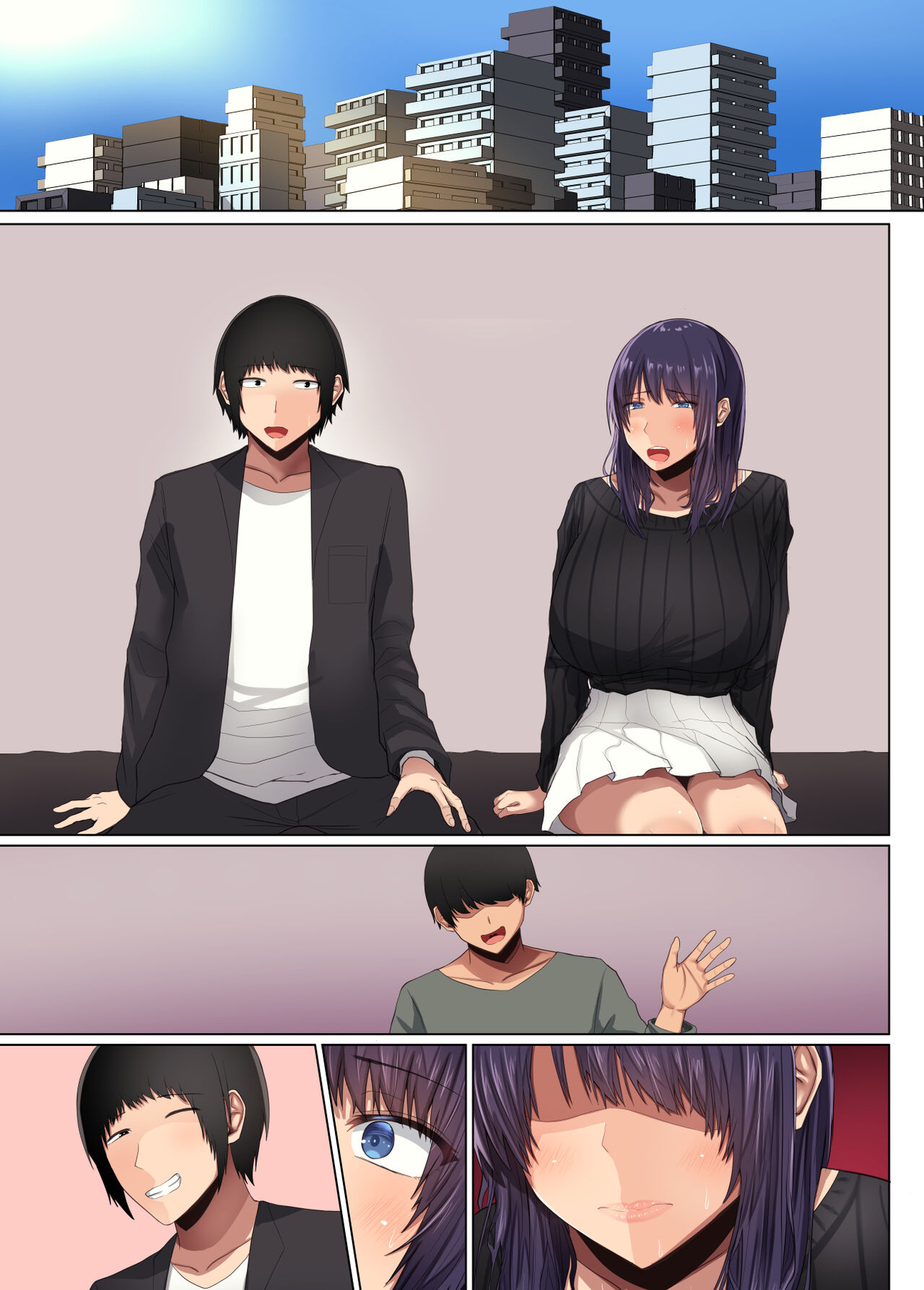 [Soft Thigh (むにおに)] 幼馴染の彼女が先輩のデカチンに寝取られました3 图片编号 106