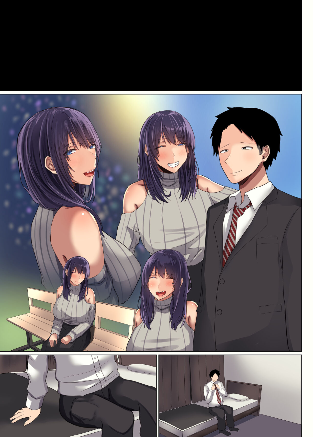 [Soft Thigh (むにおに)] 幼馴染の彼女が先輩のデカチンに寝取られました3 图片编号 152