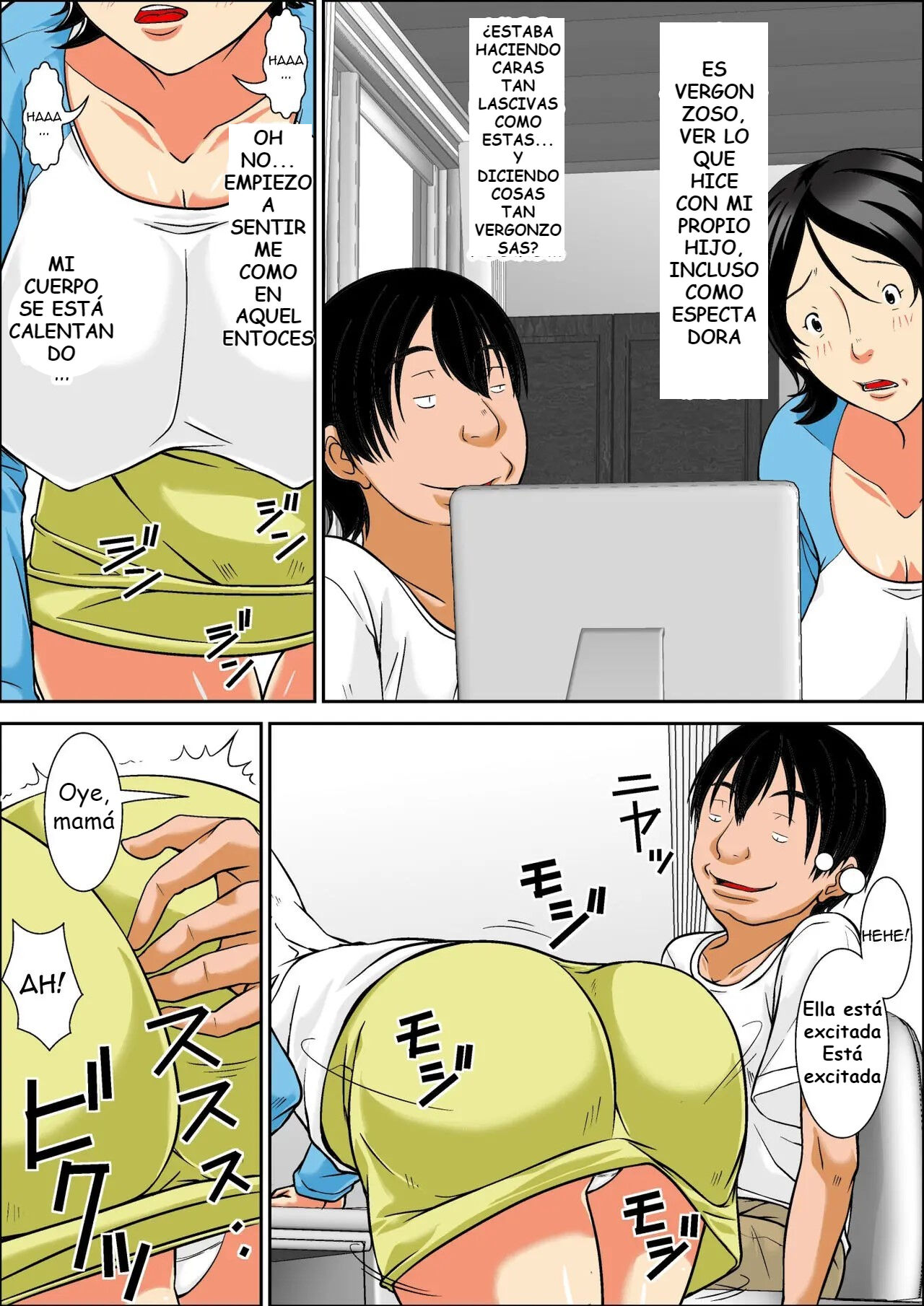 [Hoyoyodou] Kora! Anta Hahaoya o Kudoite Nani Shiyoutte Iu no! ~Hahaoya Hatsujou Hen~ Zenpen [Spanish] 이미지 번호 6