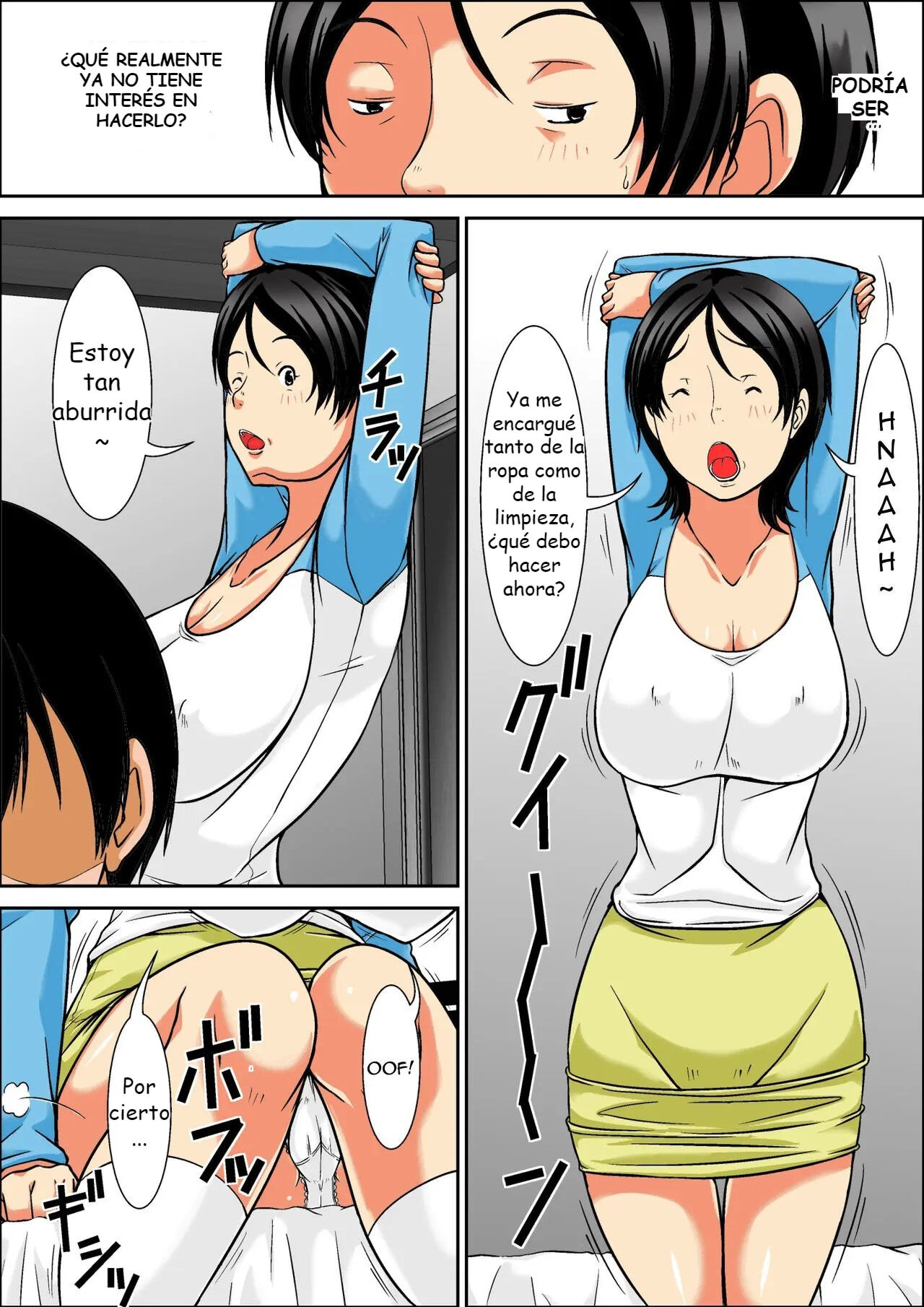 [Hoyoyodou] Kora! Anta Hahaoya o Kudoite Nani Shiyoutte Iu no! ~Hahaoya Hatsujou Hen~ Zenpen [Spanish] 이미지 번호 8