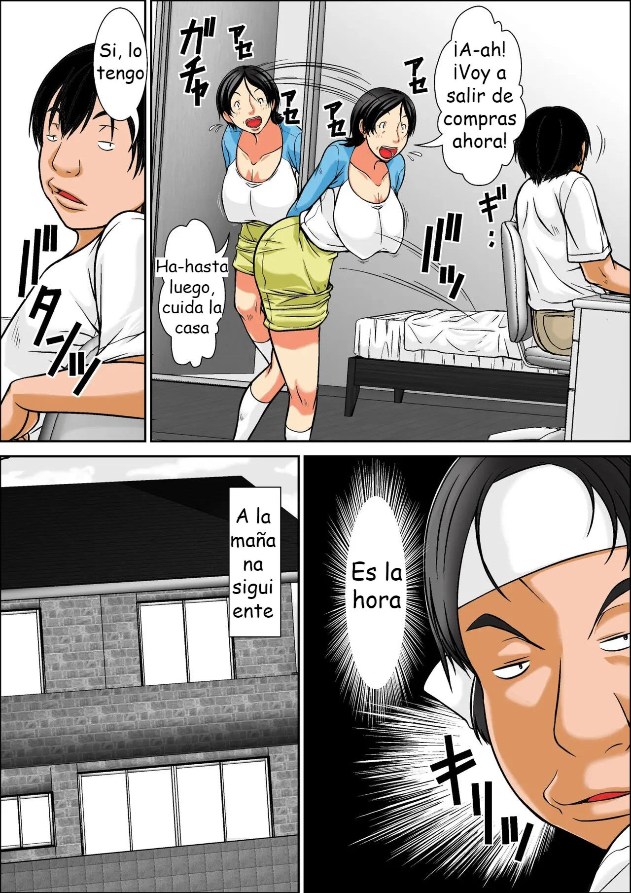 [Hoyoyodou] Kora! Anta Hahaoya o Kudoite Nani Shiyoutte Iu no! ~Hahaoya Hatsujou Hen~ Zenpen [Spanish] 이미지 번호 11