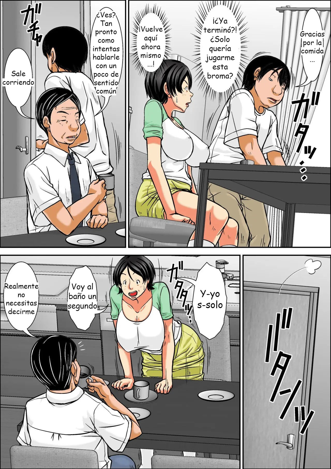 [Hoyoyodou] Kora! Anta Hahaoya o Kudoite Nani Shiyoutte Iu no! ~Hahaoya Hatsujou Hen~ Zenpen [Spanish] 이미지 번호 16