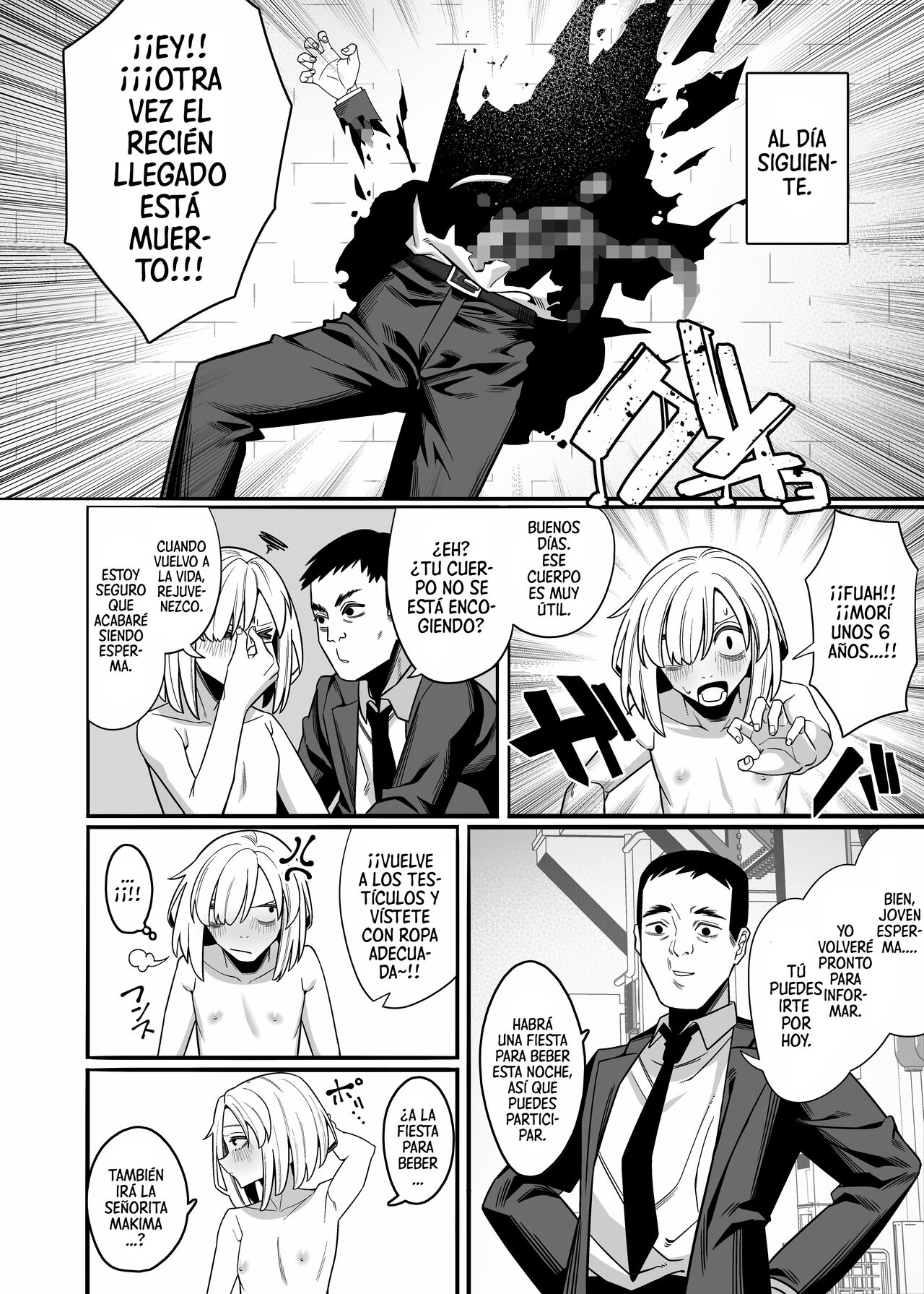 [Noumiso Kaimentai] Muhyoujou na Makima-san ni Shinu hodo Shibori Okasareru Aheahe OneShota Hon (Chainsaw Man) [Spanish] [Mister Nugget] [Digital] imagen número 12