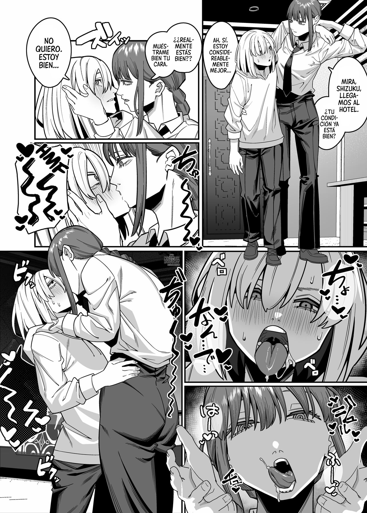 [Noumiso Kaimentai] Muhyoujou na Makima-san ni Shinu hodo Shibori Okasareru Aheahe OneShota Hon (Chainsaw Man) [Spanish] [Mister Nugget] [Digital] imagen número 22